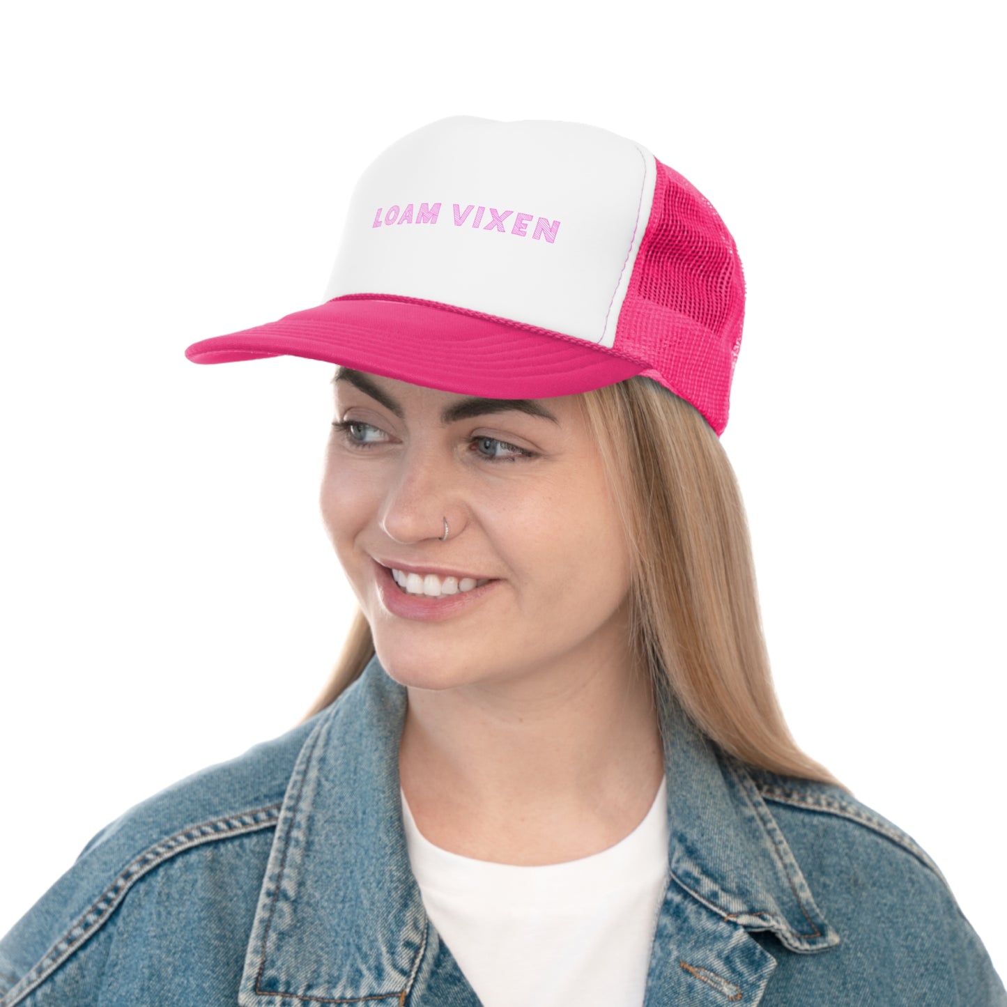 Loam Vixen logo Trucker Cap