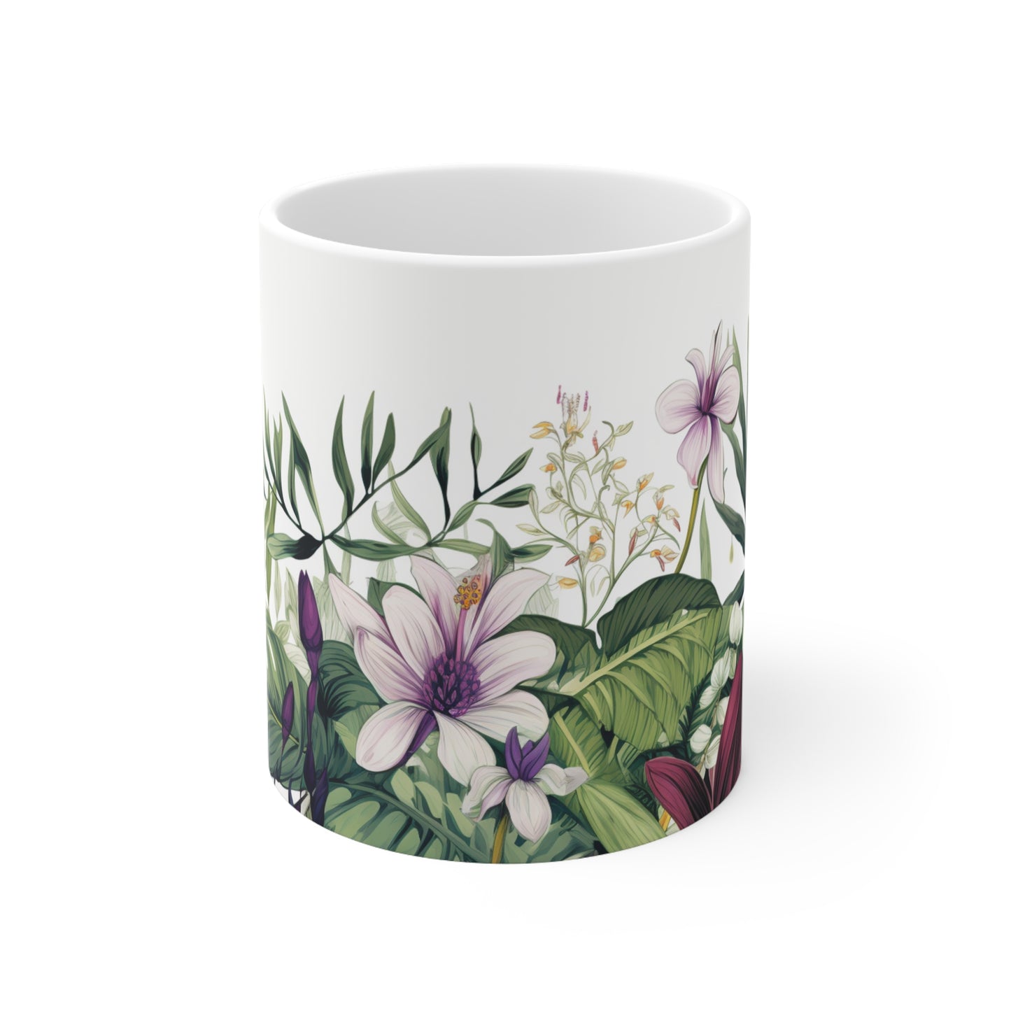 Ceramic Mug 11oz gardener flowers hobby