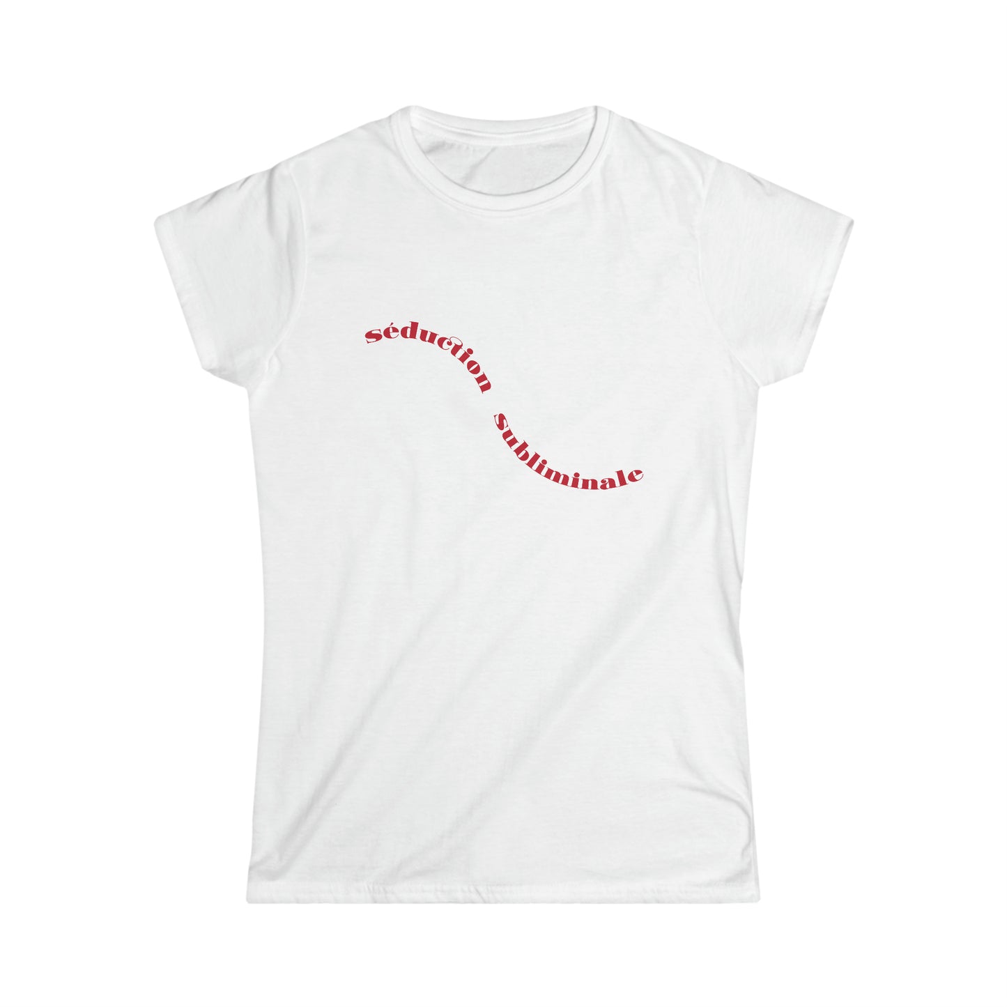 séduction subliminale Women's Softstyle Tee