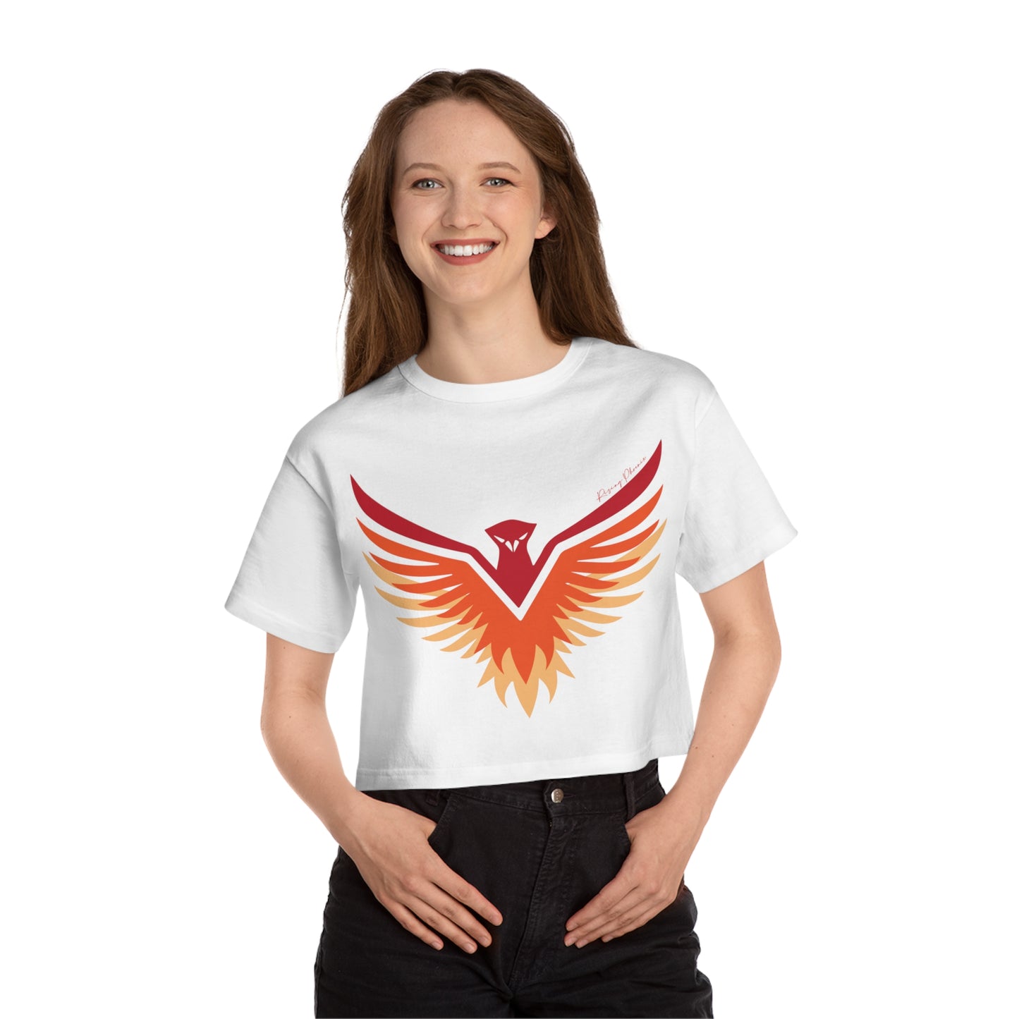 Rising of the Phoenix Champion Women's Heritage Cropped T-Shirt