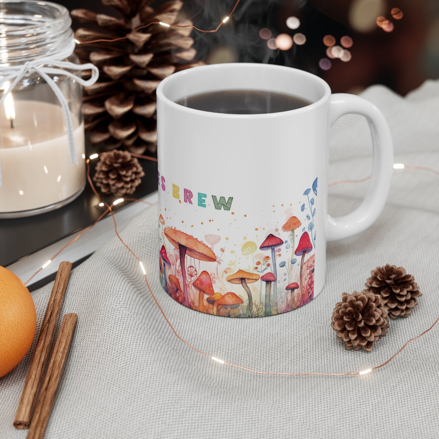 Witches Brew Ceramic Mug 11oz hobby gift