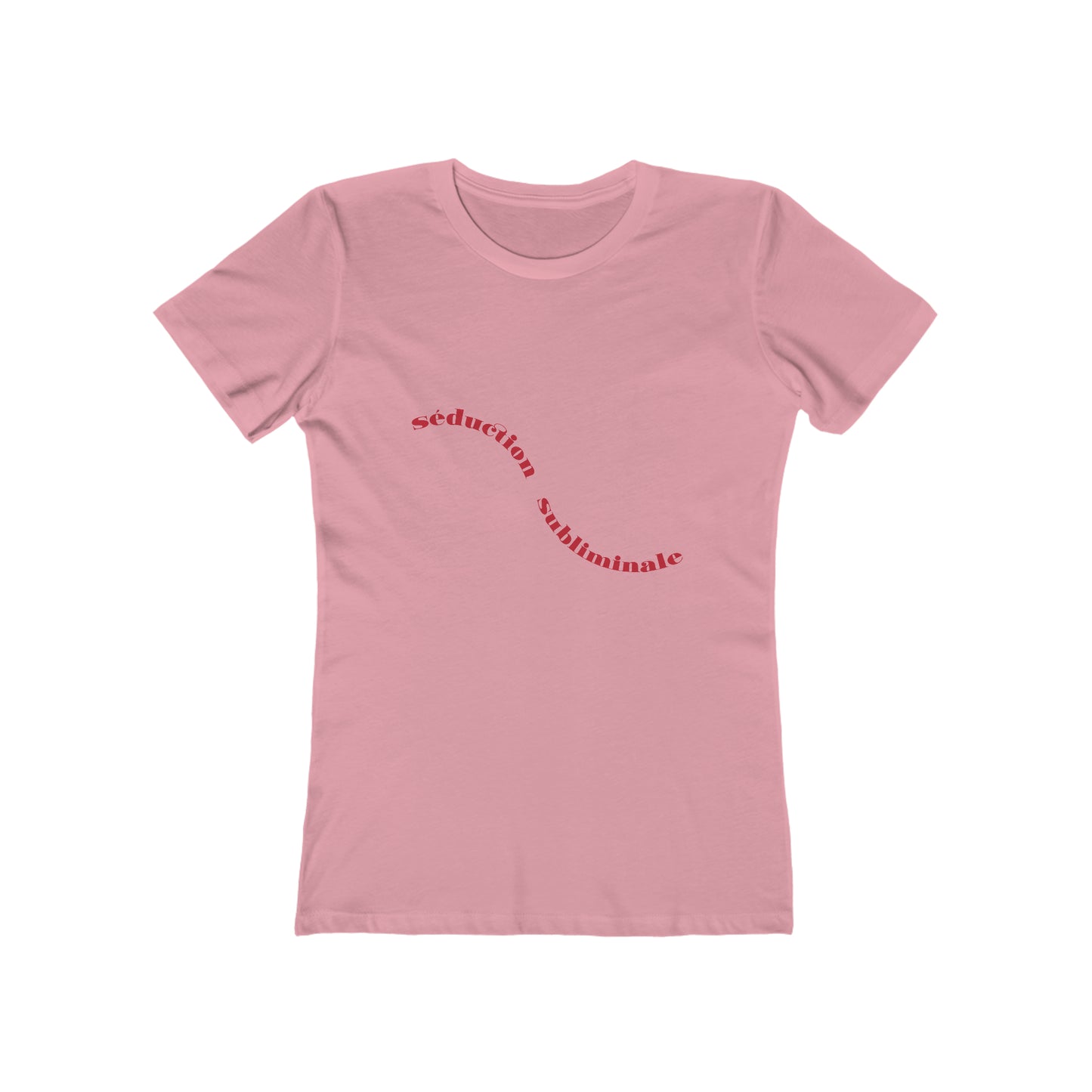 séduction subliminale Women's The Boyfriend Tee