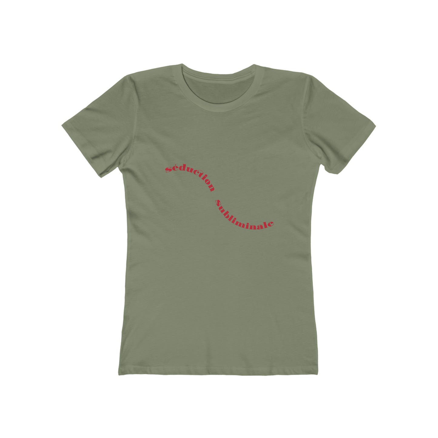 séduction subliminale Women's The Boyfriend Tee