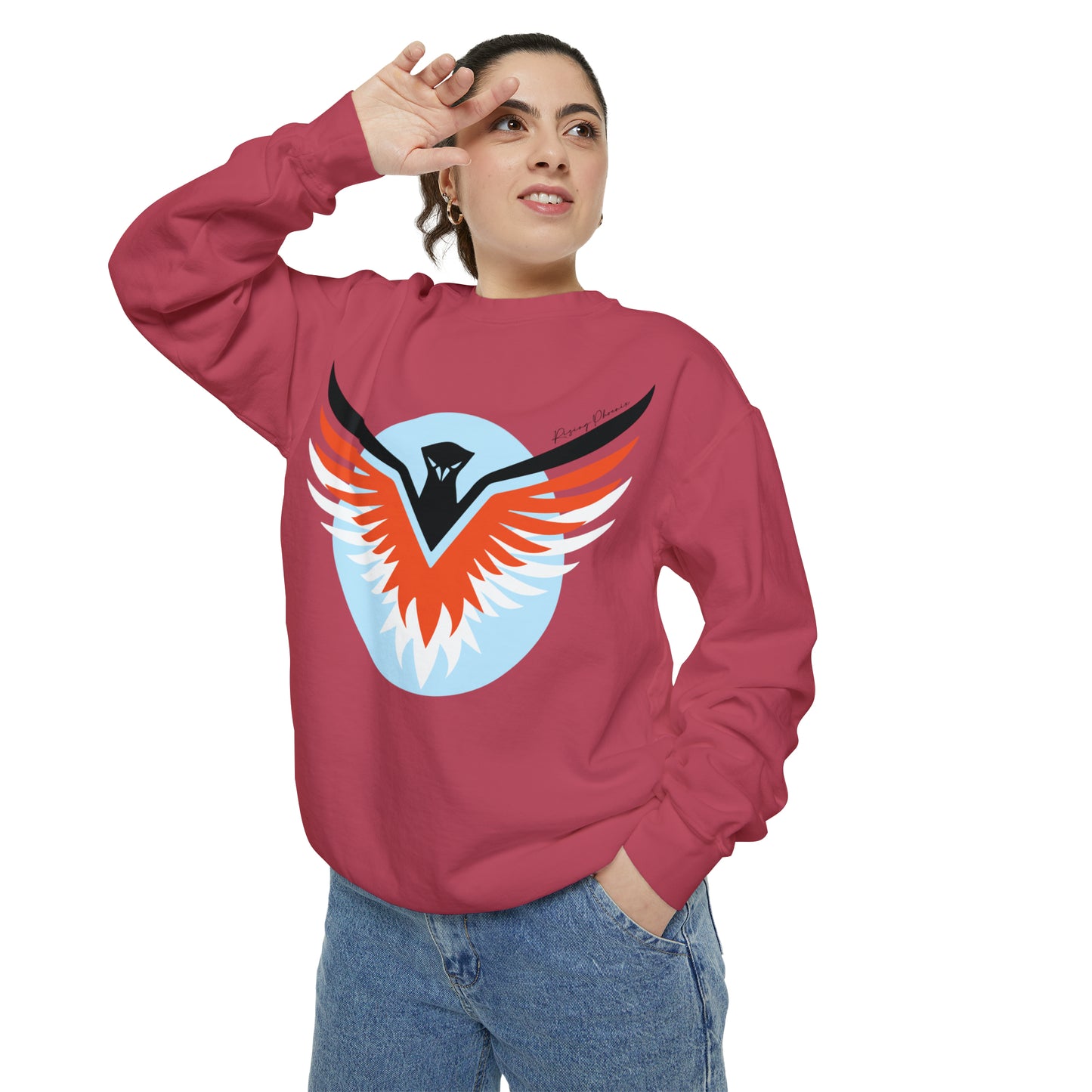 Rising Phoenix Unisex Garment-Dyed Sweatshirt