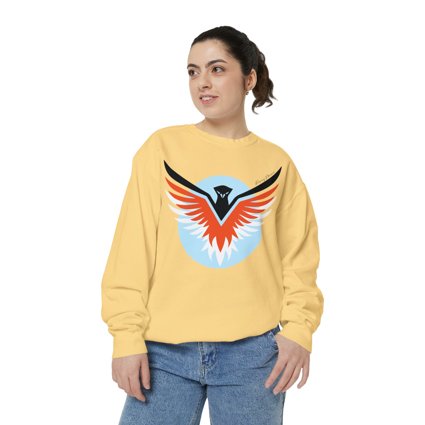 Rising Phoenix Unisex Garment-Dyed Sweatshirt