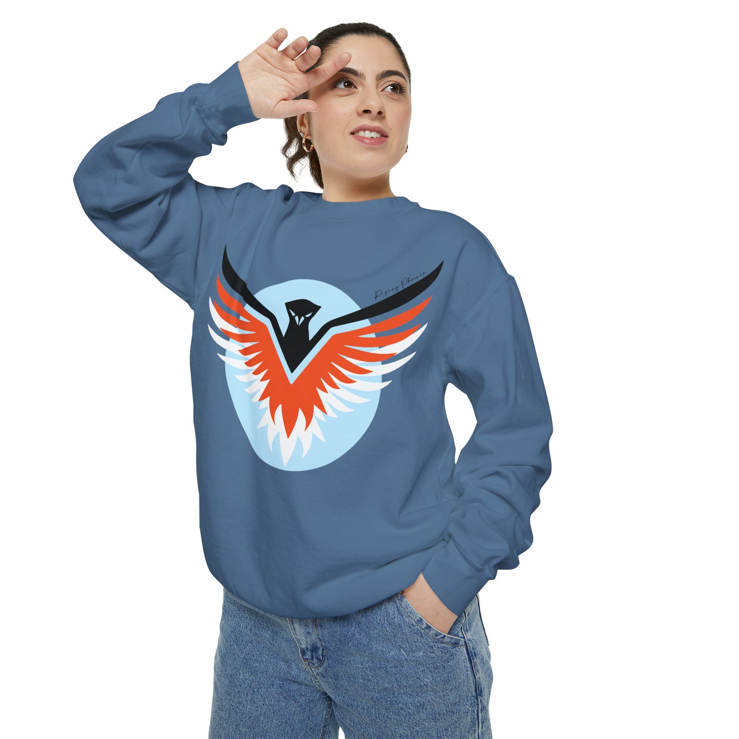 Rising Phoenix Unisex Garment-Dyed Sweatshirt