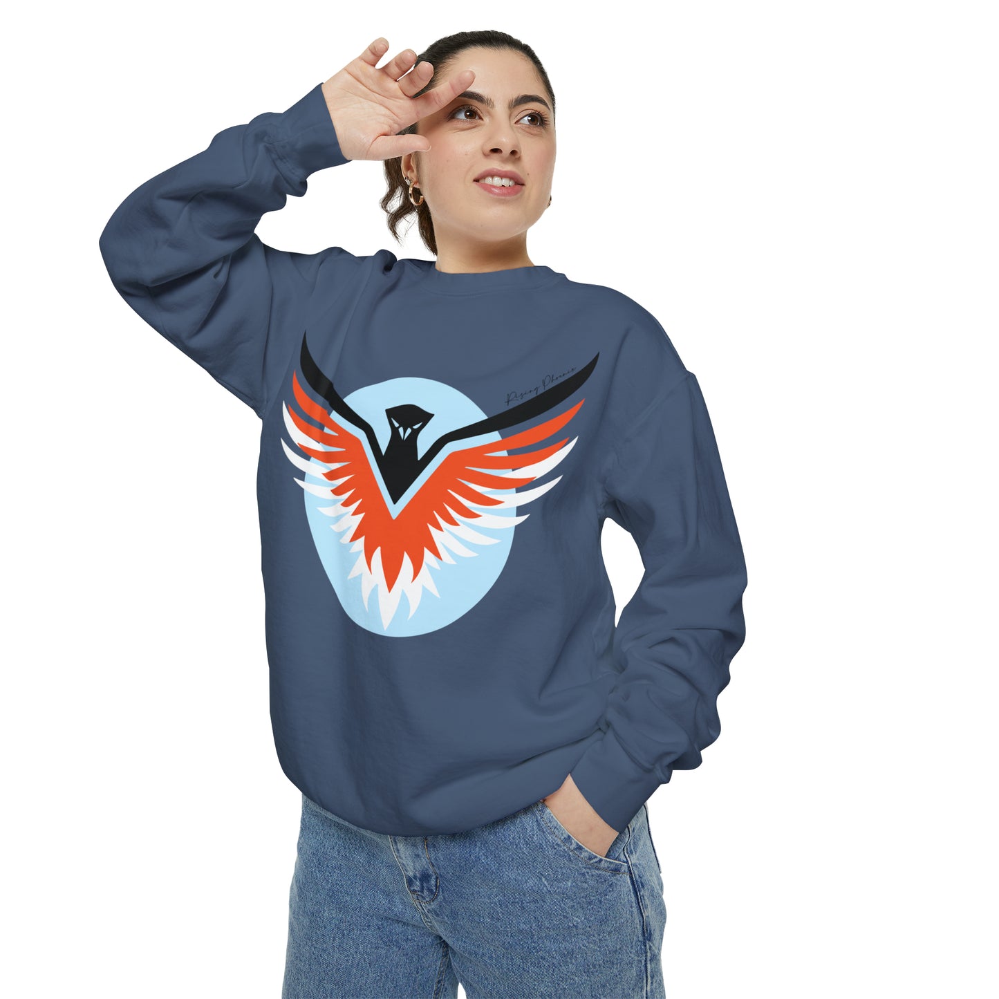 Rising Phoenix Unisex Garment-Dyed Sweatshirt