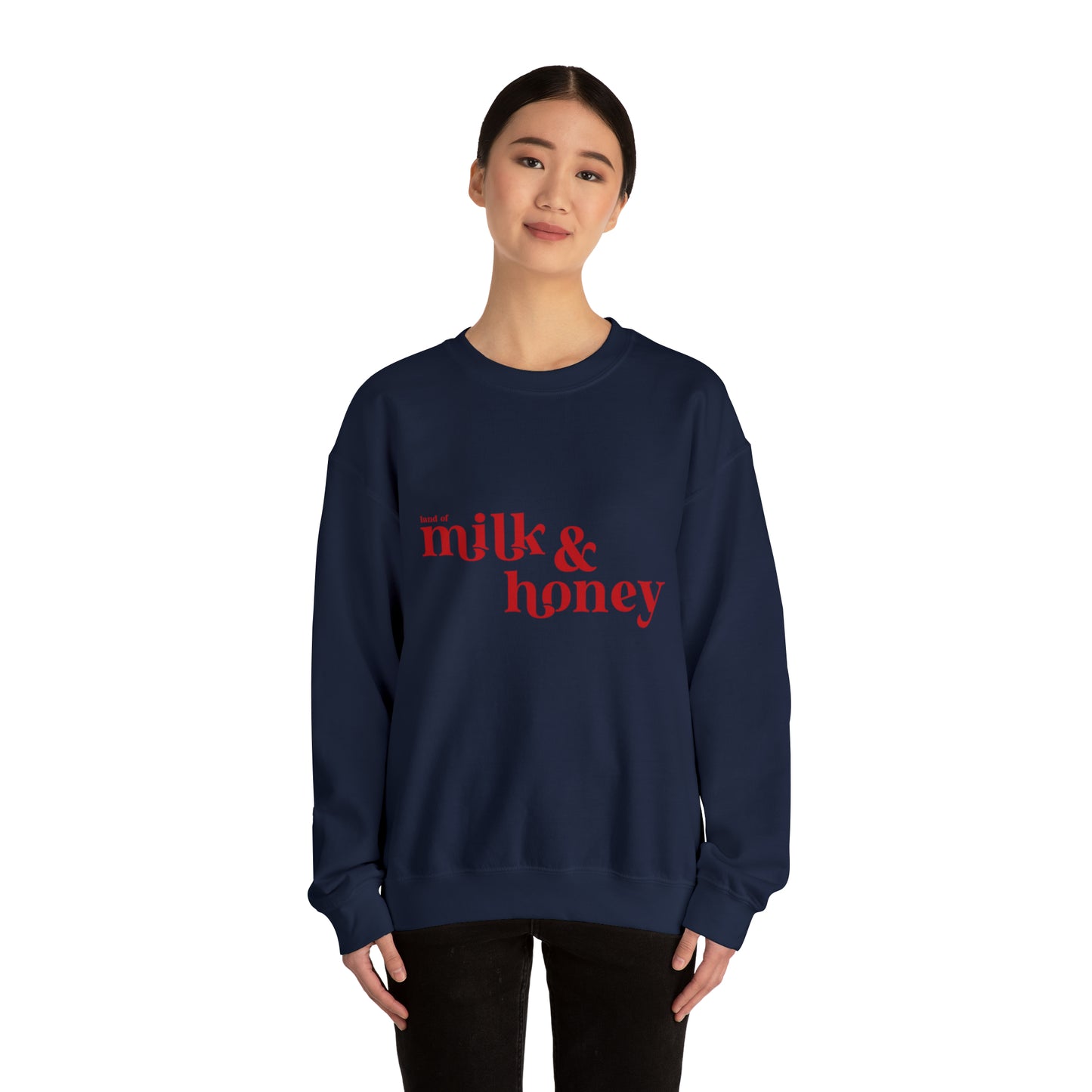 Milk and Honey Unisex Heavy Blend™ Crewneck Sweatshirt