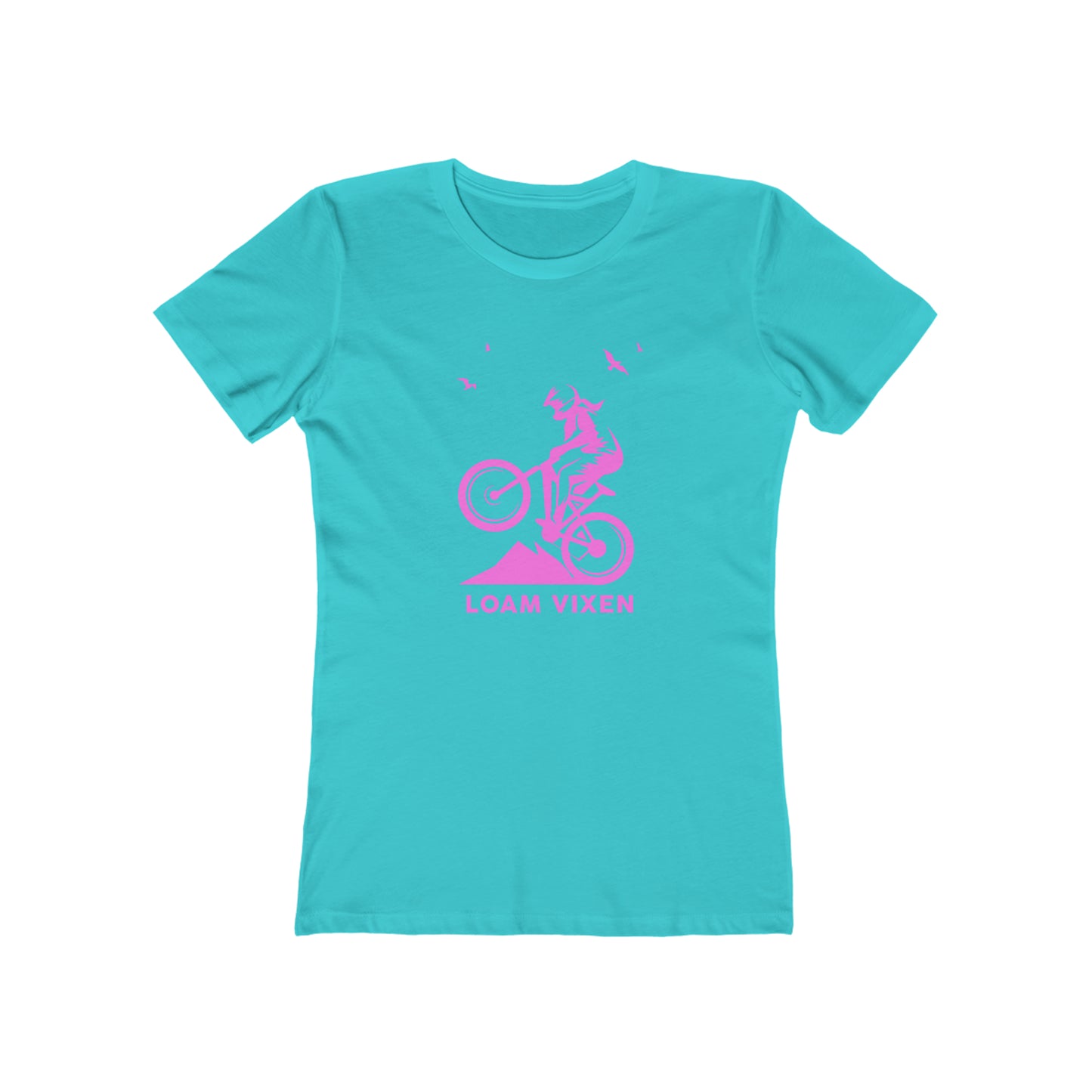 Loam Vixen Women's The Boyfriend Tee all pink