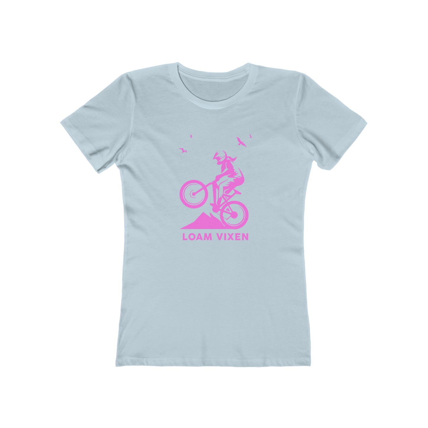Loam Vixen Women's The Boyfriend Tee all pink