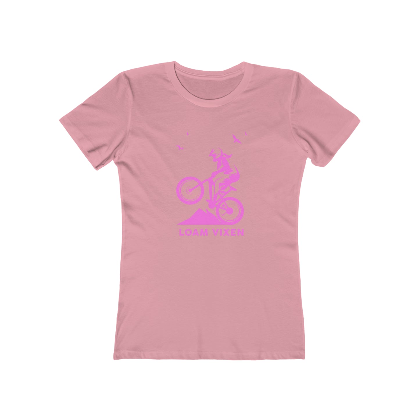 Loam Vixen Women's The Boyfriend Tee all pink