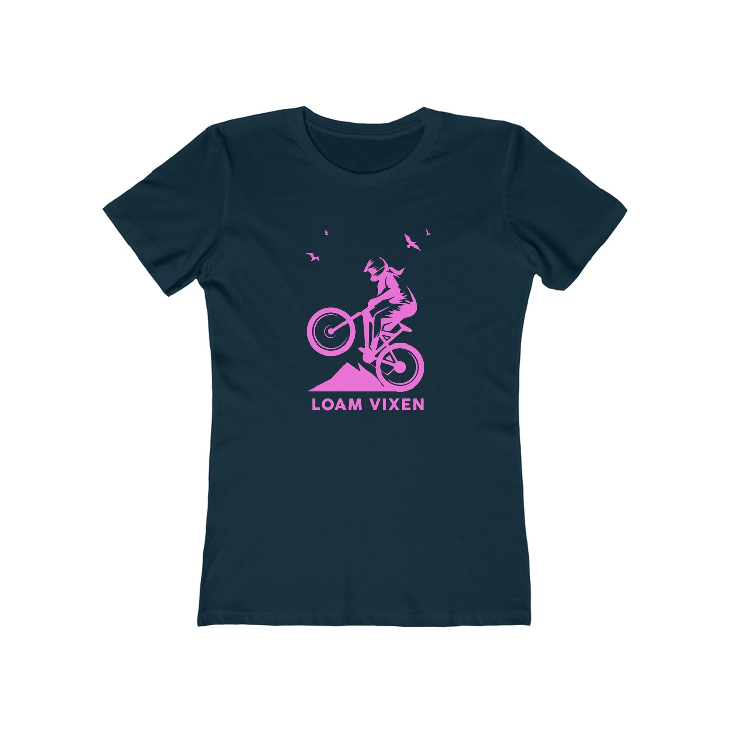 Loam Vixen Women's The Boyfriend Tee all pink
