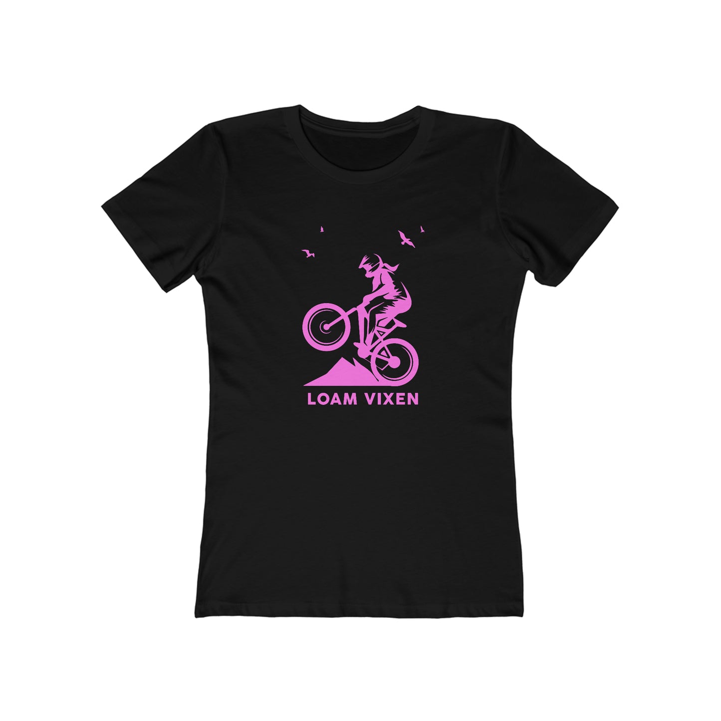 Loam Vixen Women's The Boyfriend Tee all pink