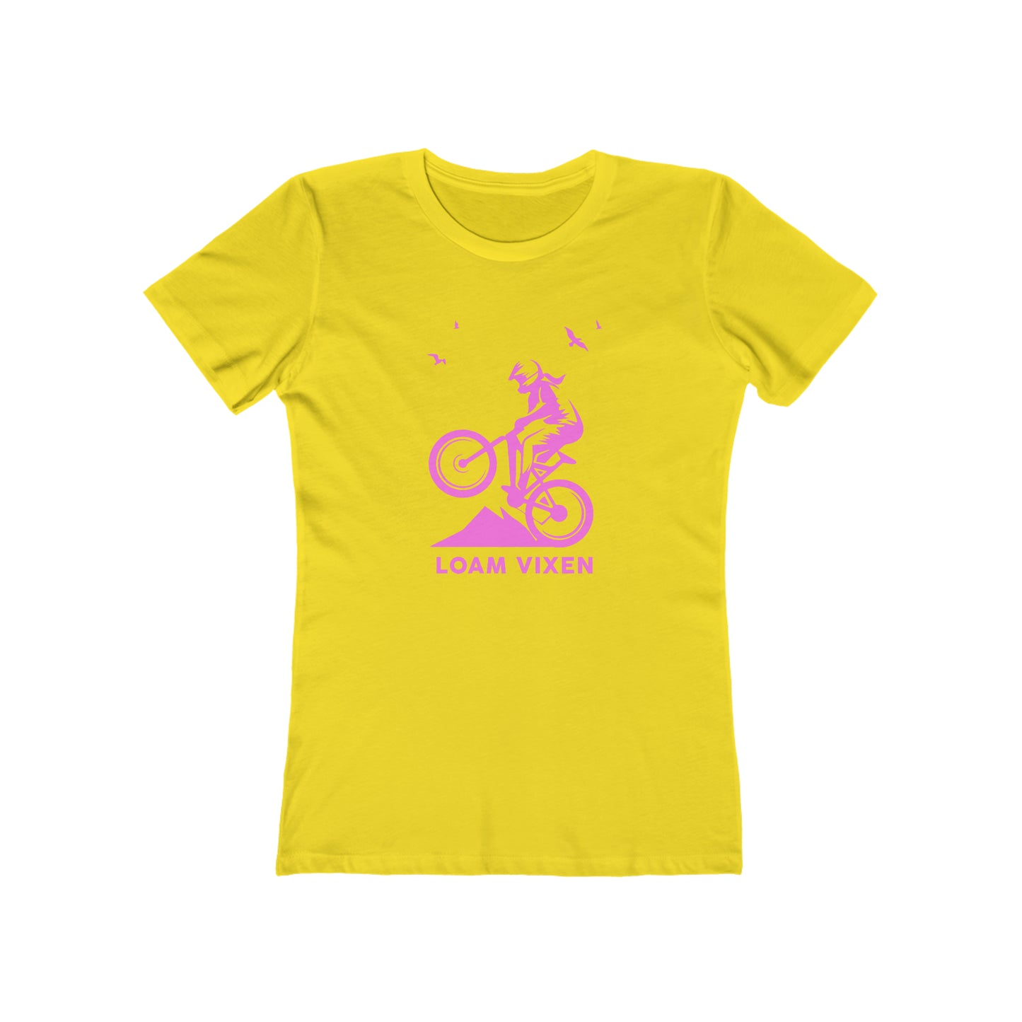 Loam Vixen Women's The Boyfriend Tee all pink