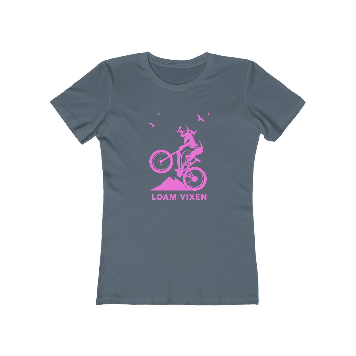 Loam Vixen Women's The Boyfriend Tee all pink