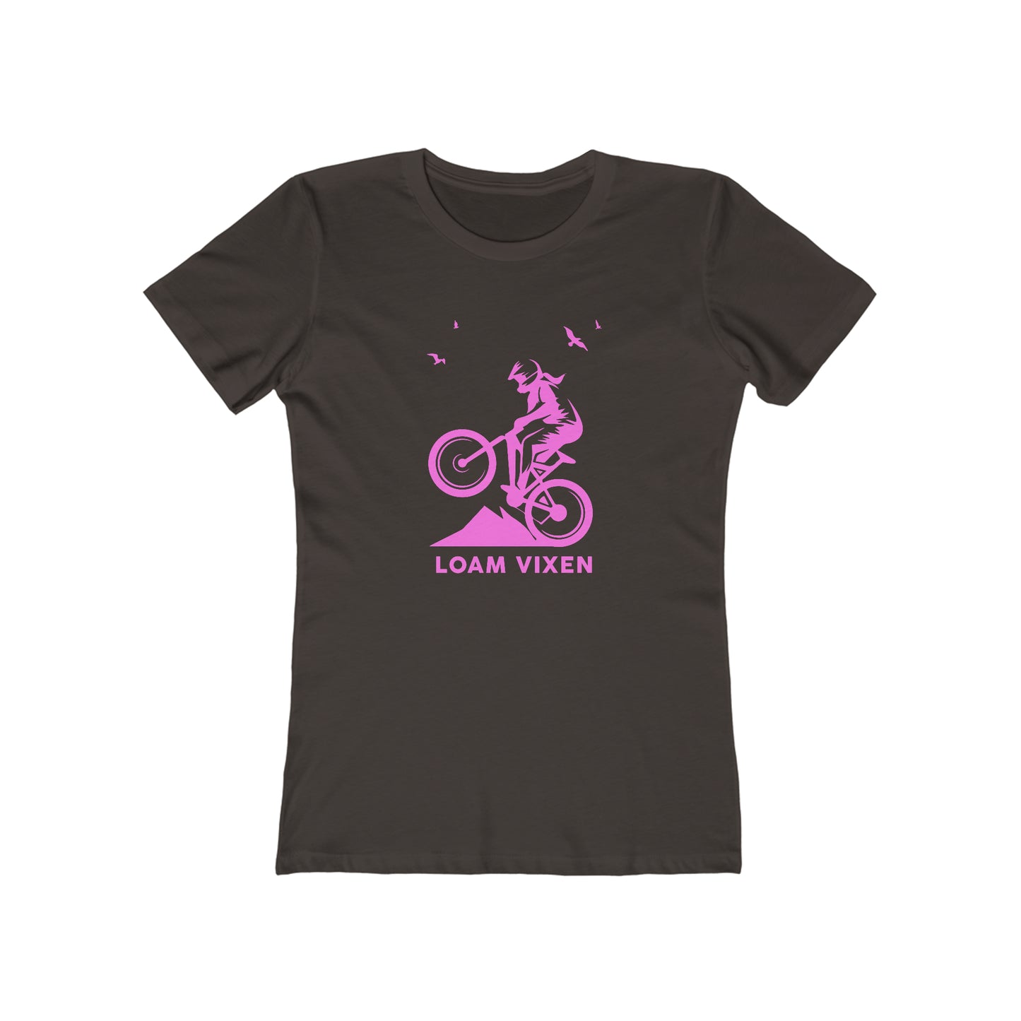 Loam Vixen Women's The Boyfriend Tee all pink