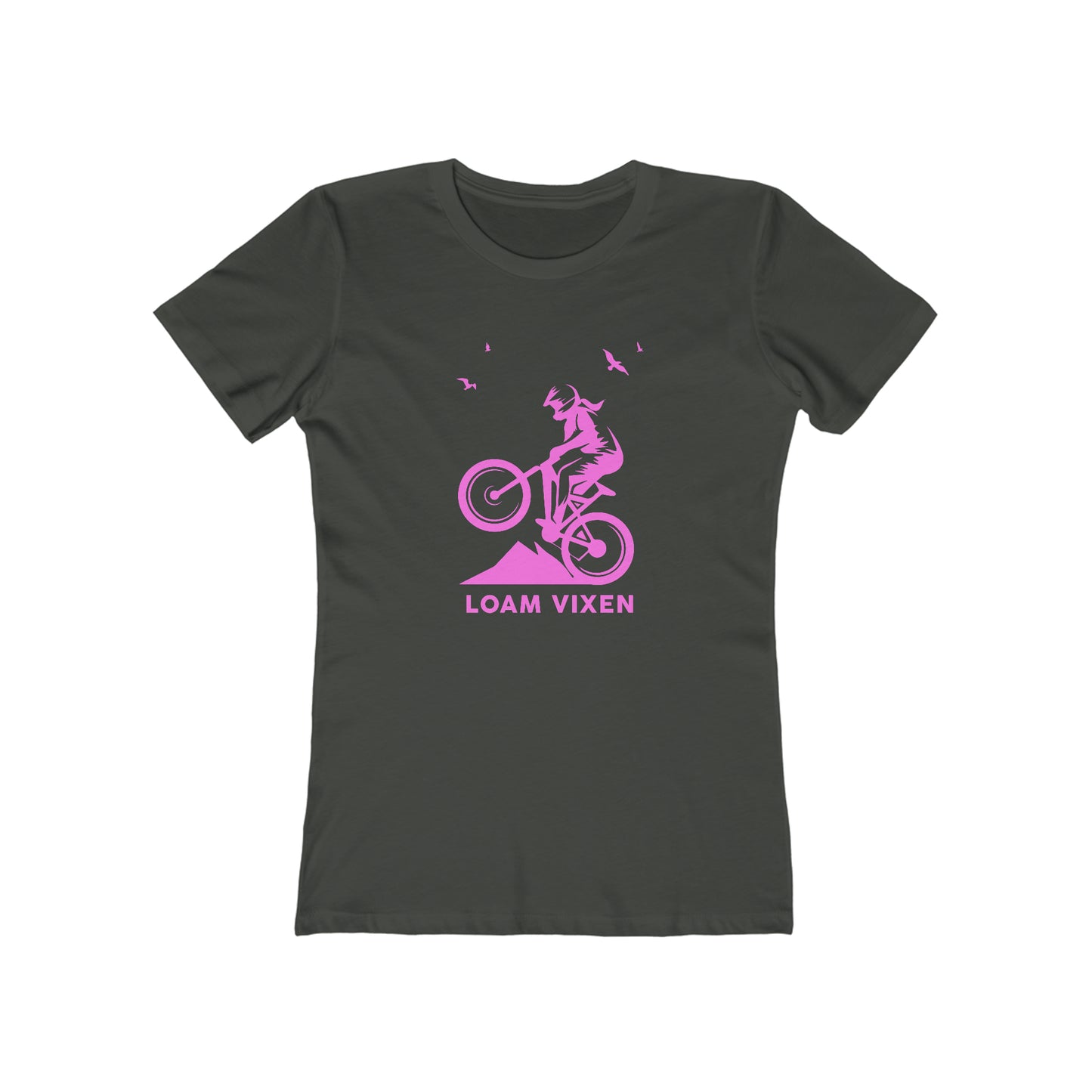 Loam Vixen Women's The Boyfriend Tee all pink