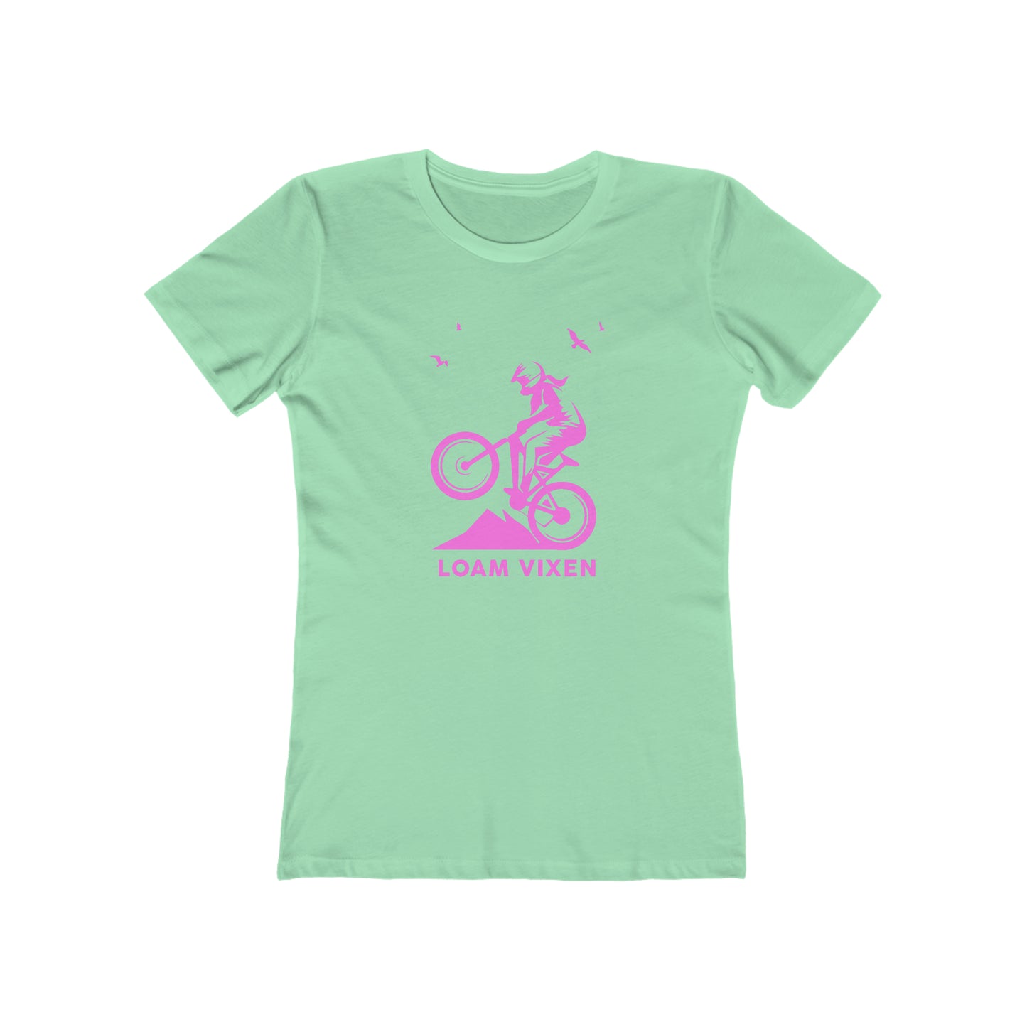 Loam Vixen Women's The Boyfriend Tee all pink