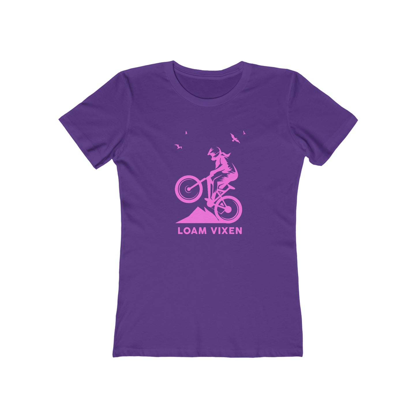 Loam Vixen Women's The Boyfriend Tee all pink