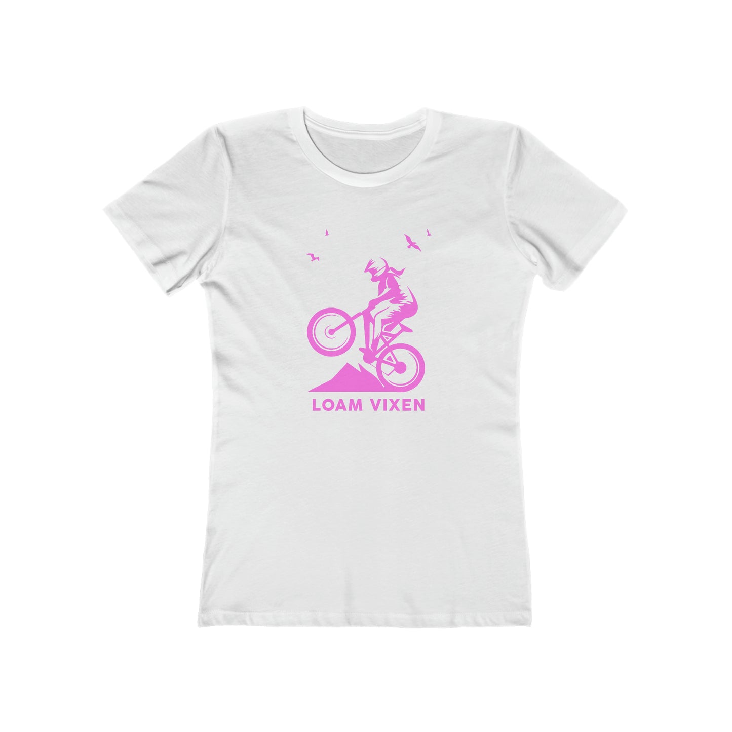 Loam Vixen Women's The Boyfriend Tee all pink