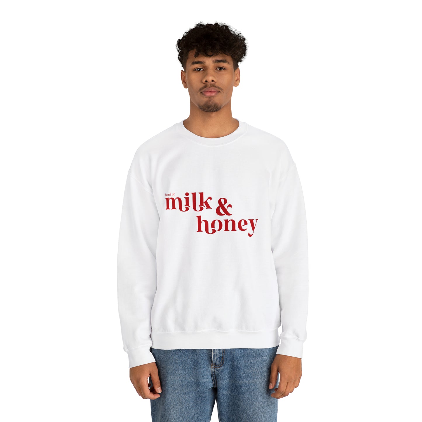 Milk and Honey Unisex Heavy Blend™ Crewneck Sweatshirt