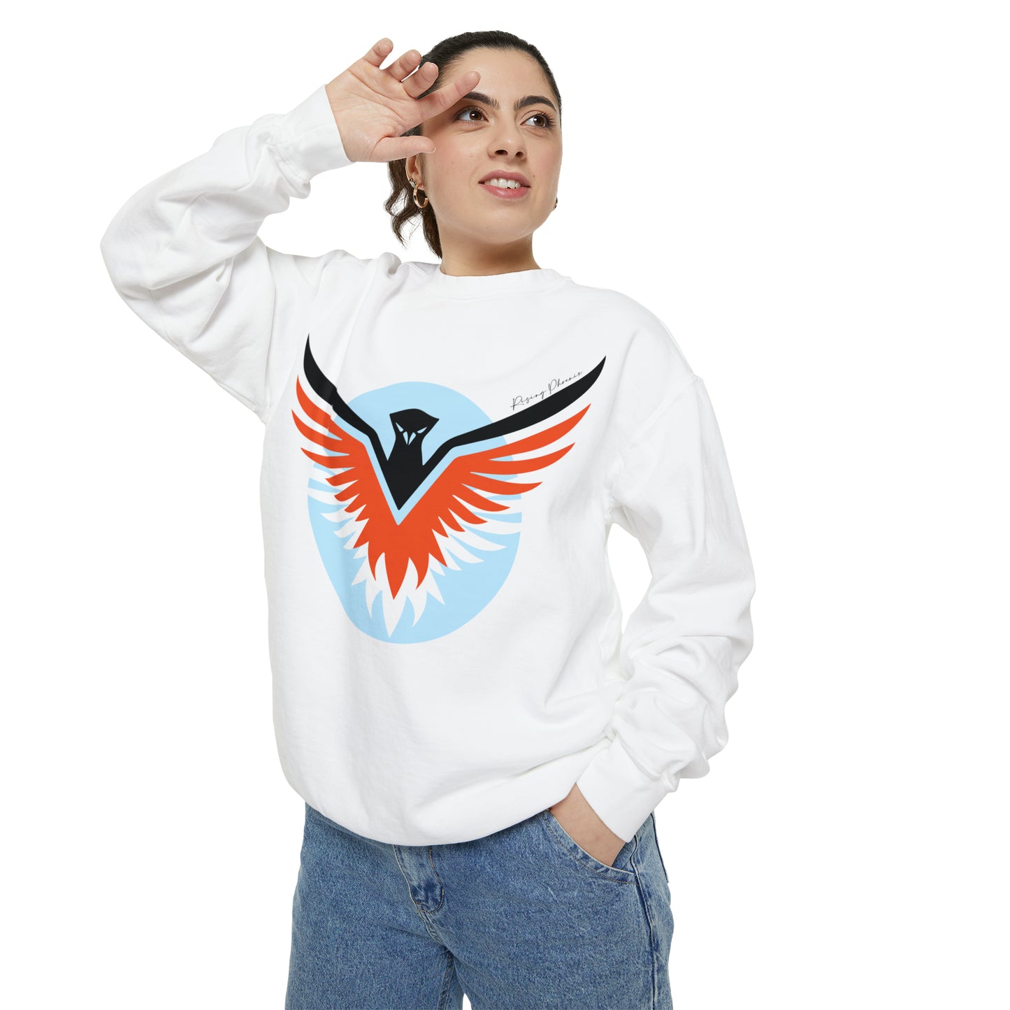 Rising Phoenix Unisex Garment-Dyed Sweatshirt