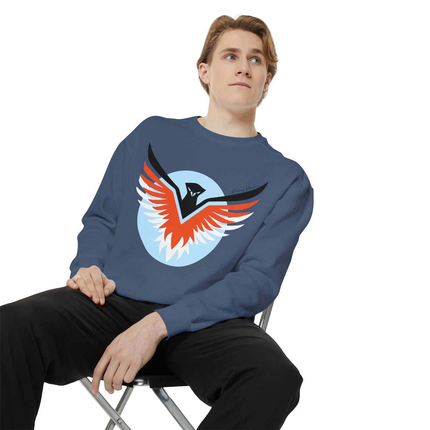 Rising Phoenix Unisex Garment-Dyed Sweatshirt