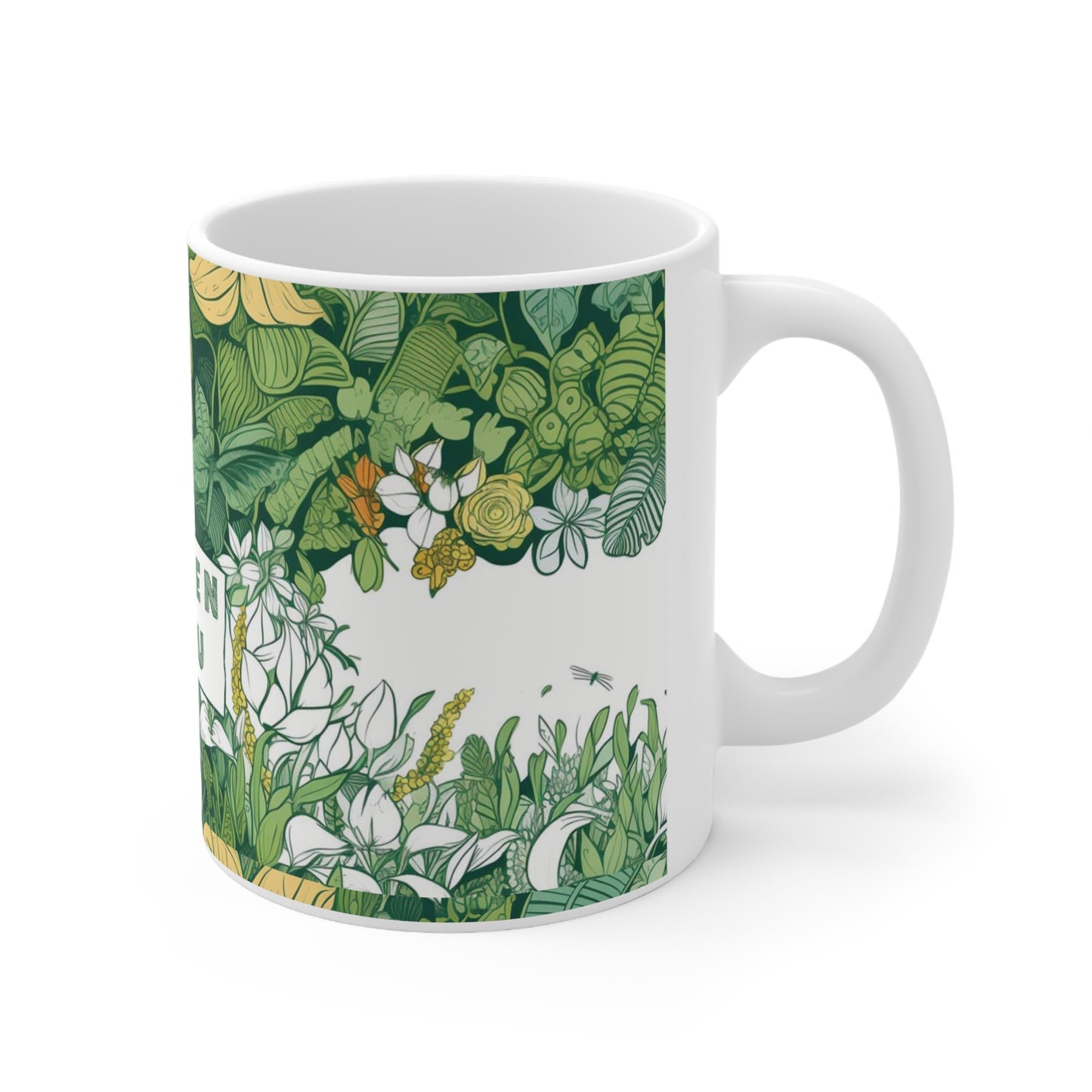 Garden Guru Ceramic Mug 11oz gardener hobby gift