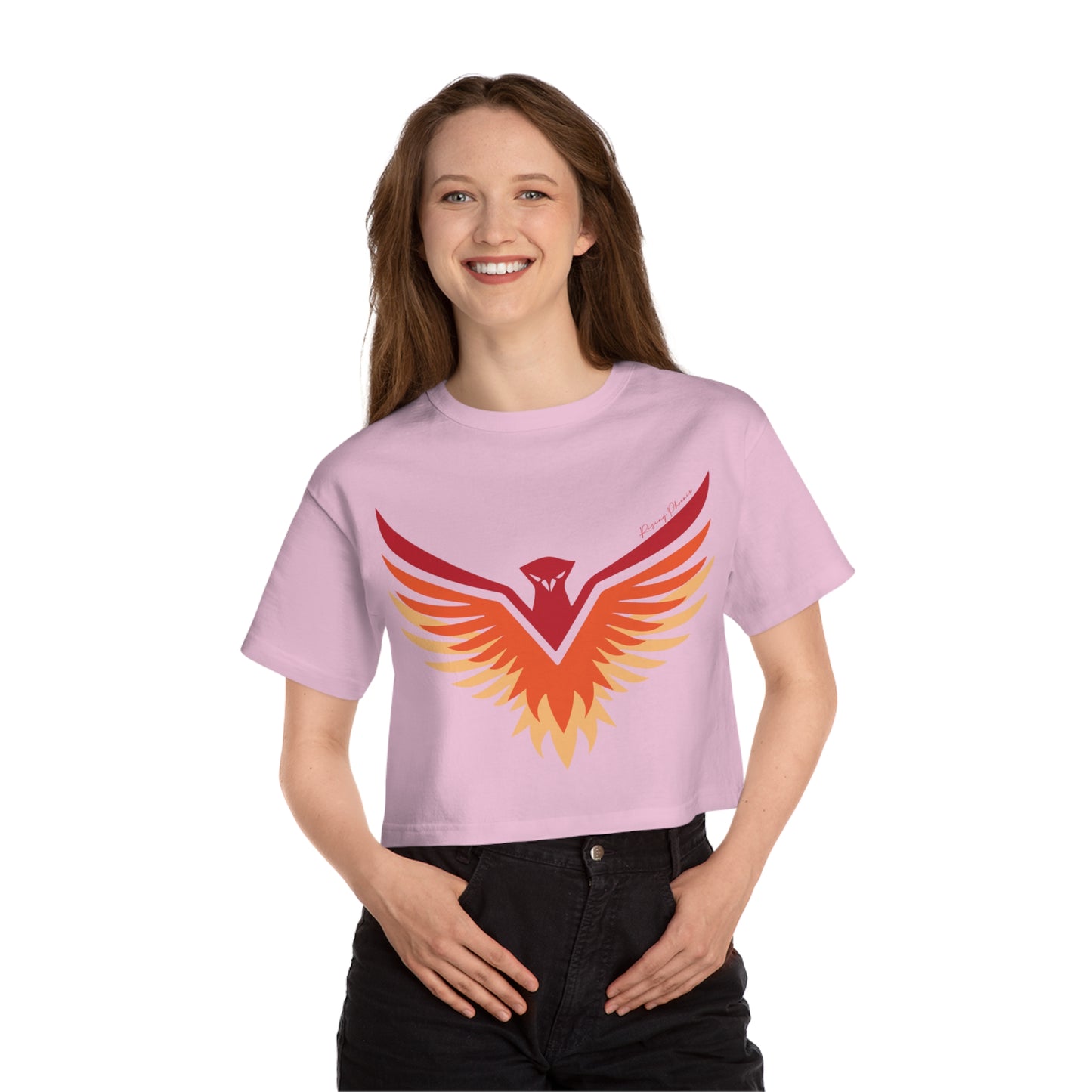 Rising of the Phoenix Champion Women's Heritage Cropped T-Shirt