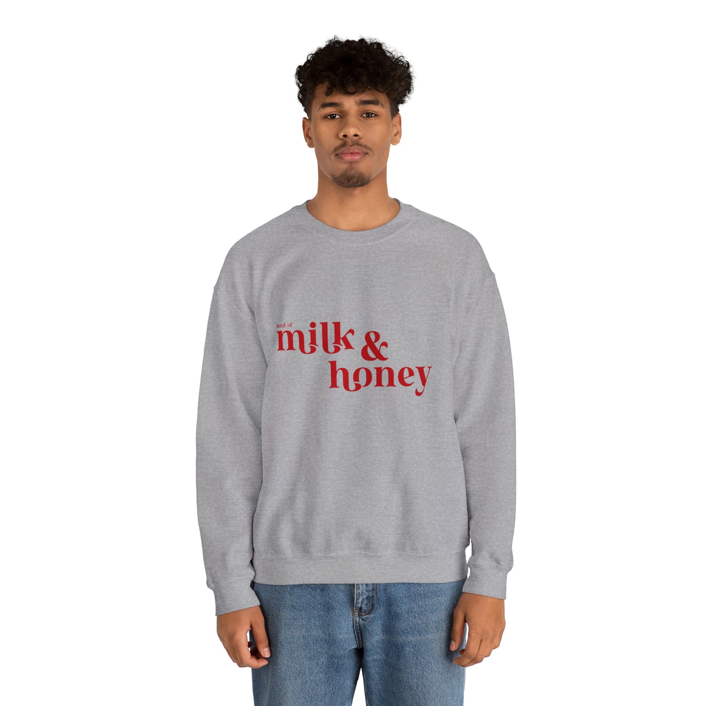 Milk and Honey Unisex Heavy Blend™ Crewneck Sweatshirt