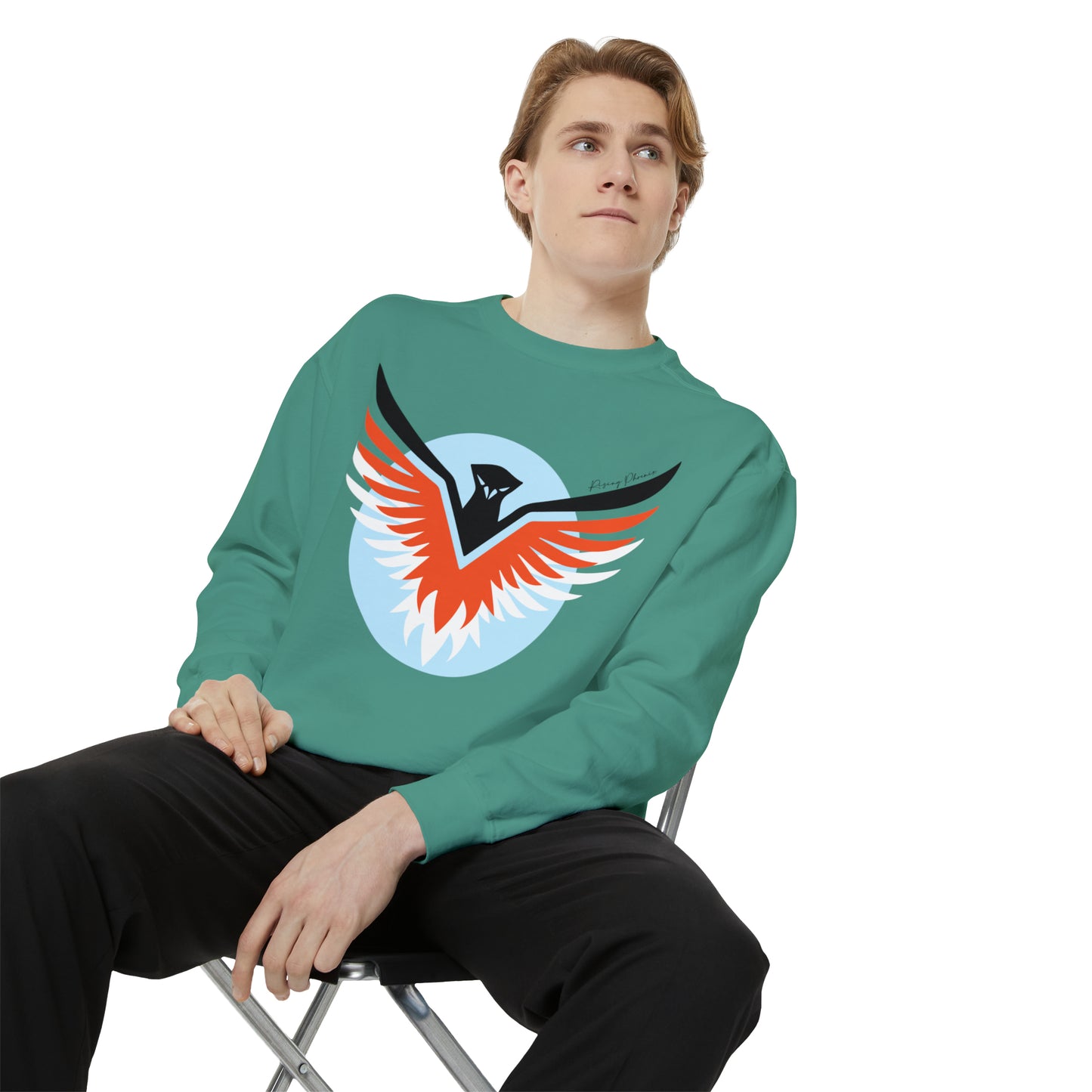 Rising Phoenix Unisex Garment-Dyed Sweatshirt
