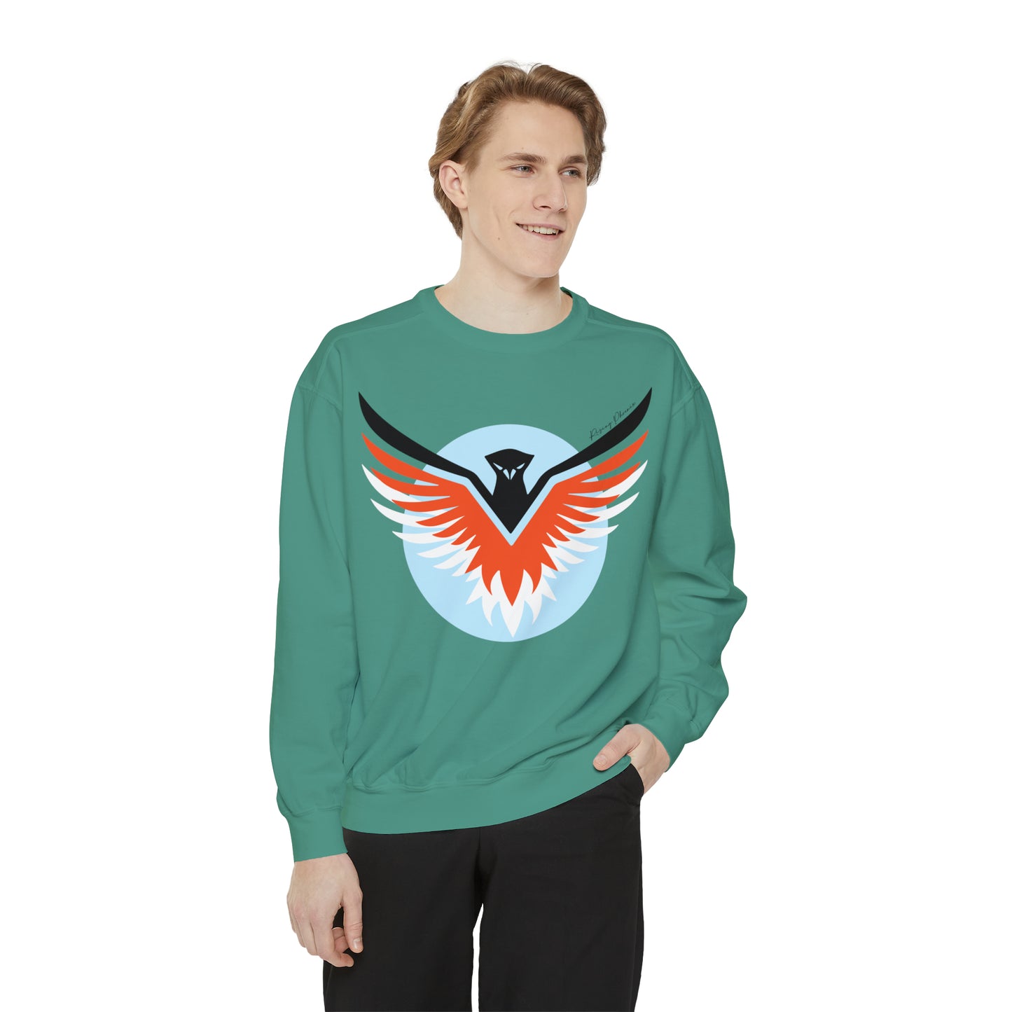 Rising Phoenix Unisex Garment-Dyed Sweatshirt