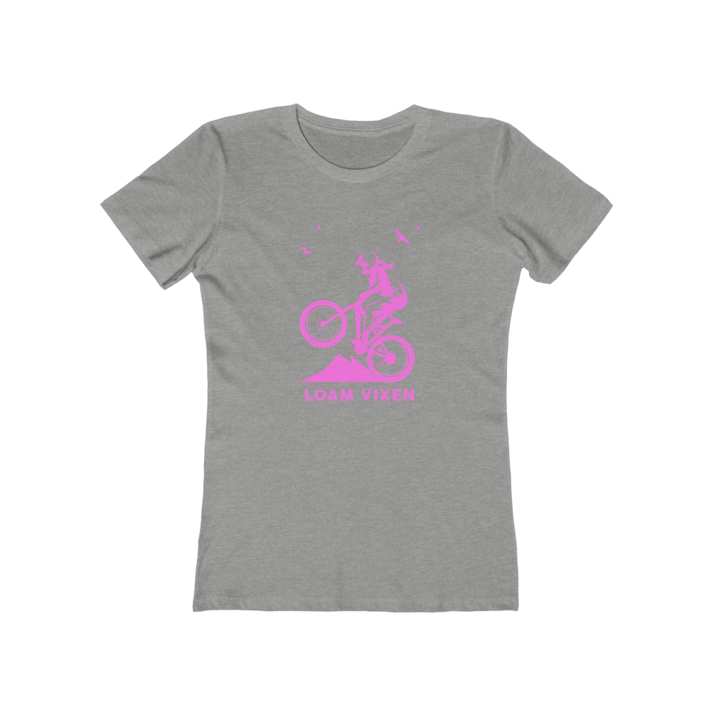 Loam Vixen Women's The Boyfriend Tee all pink