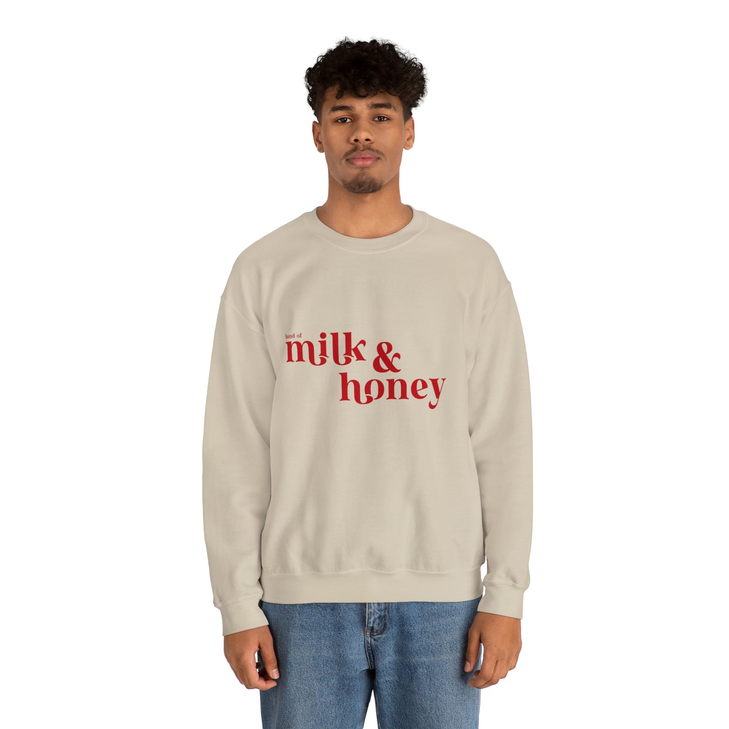 Milk and Honey Unisex Heavy Blend™ Crewneck Sweatshirt