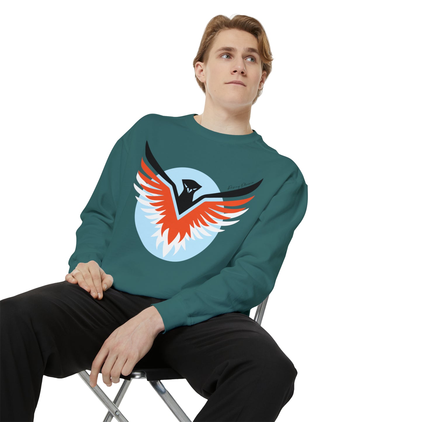 Rising Phoenix Unisex Garment-Dyed Sweatshirt
