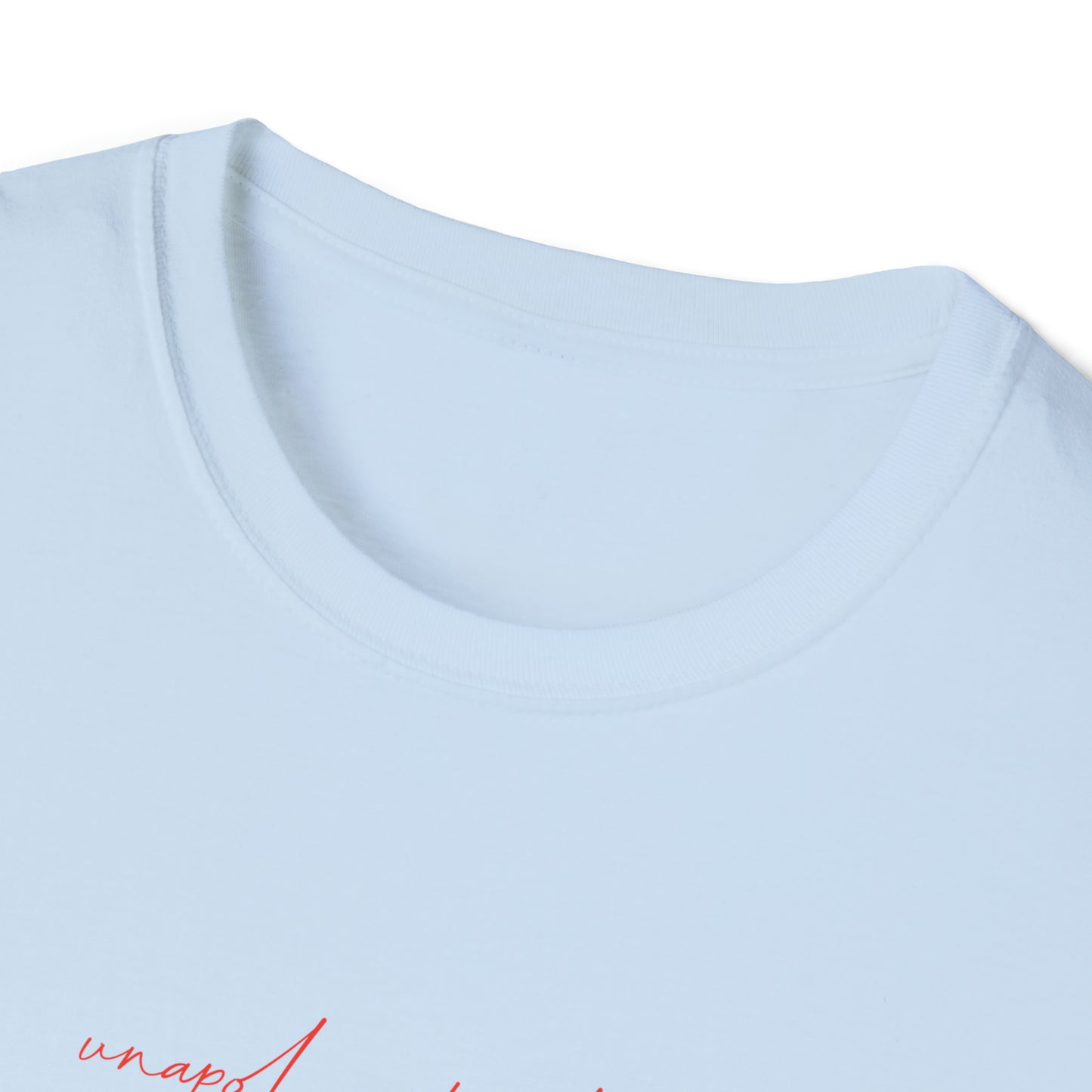 Unapologetically Authentic Red Unisex Softstyle T-Shirt