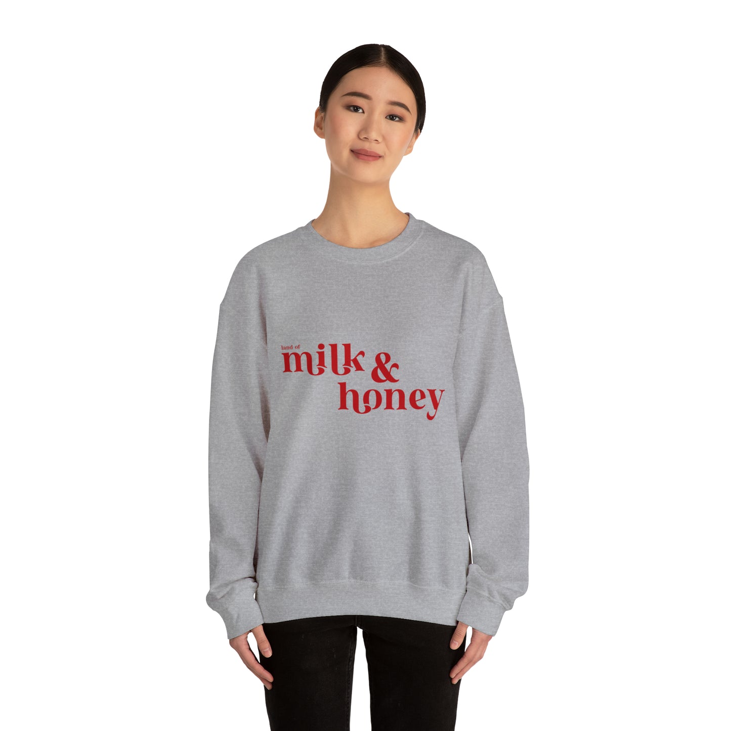 Milk and Honey Unisex Heavy Blend™ Crewneck Sweatshirt