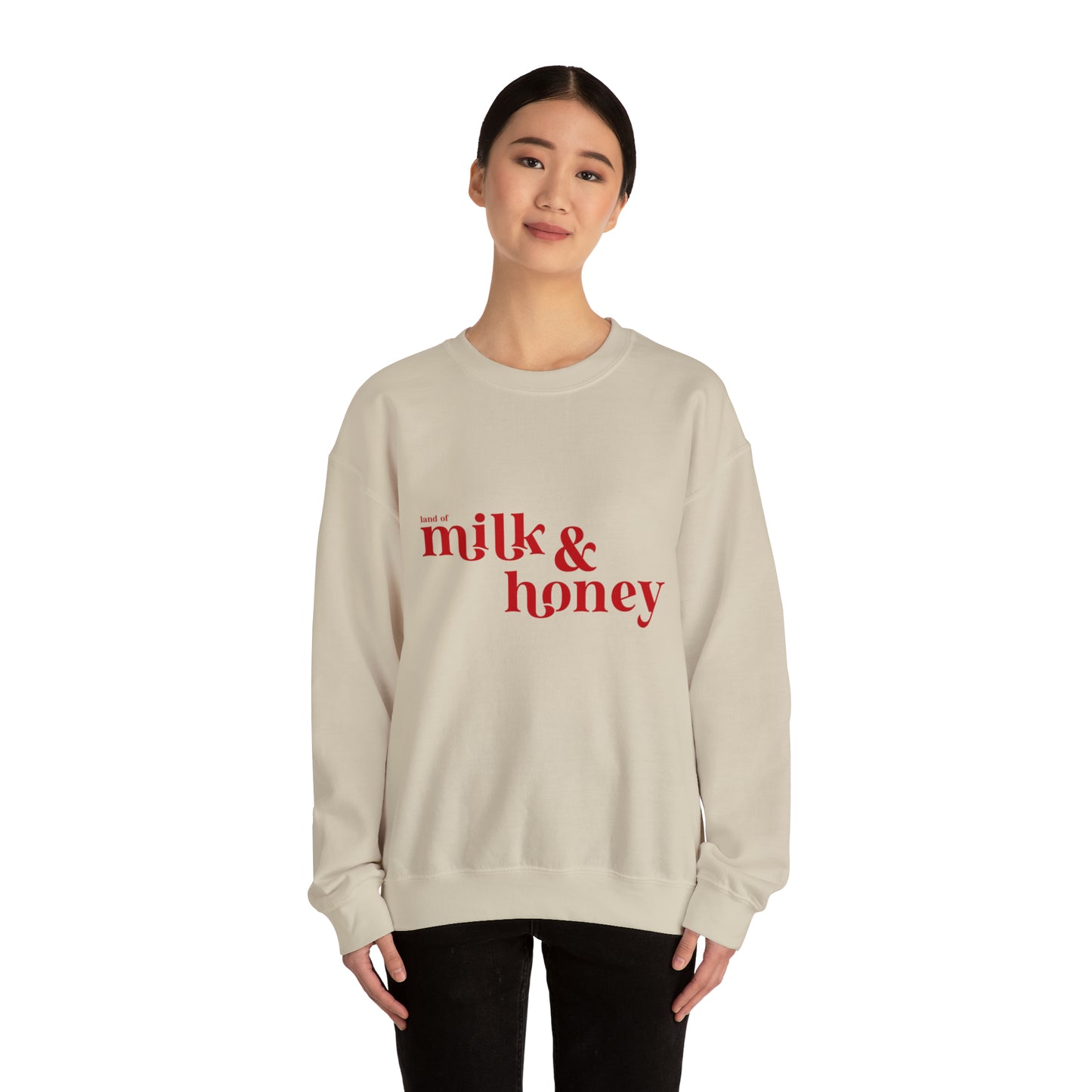 Milk and Honey Unisex Heavy Blend™ Crewneck Sweatshirt