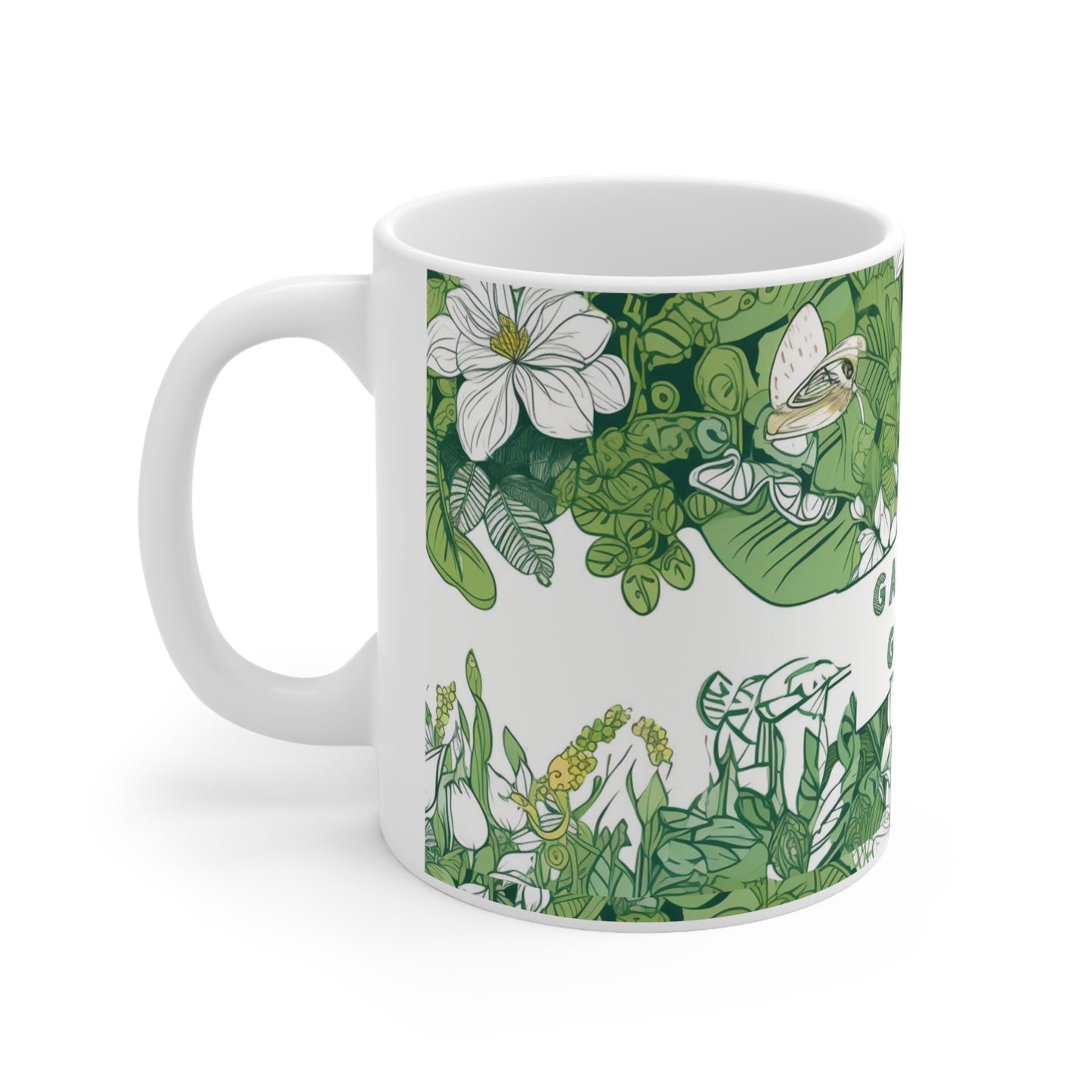 Garden Guru Ceramic Mug 11oz gardener hobby gift