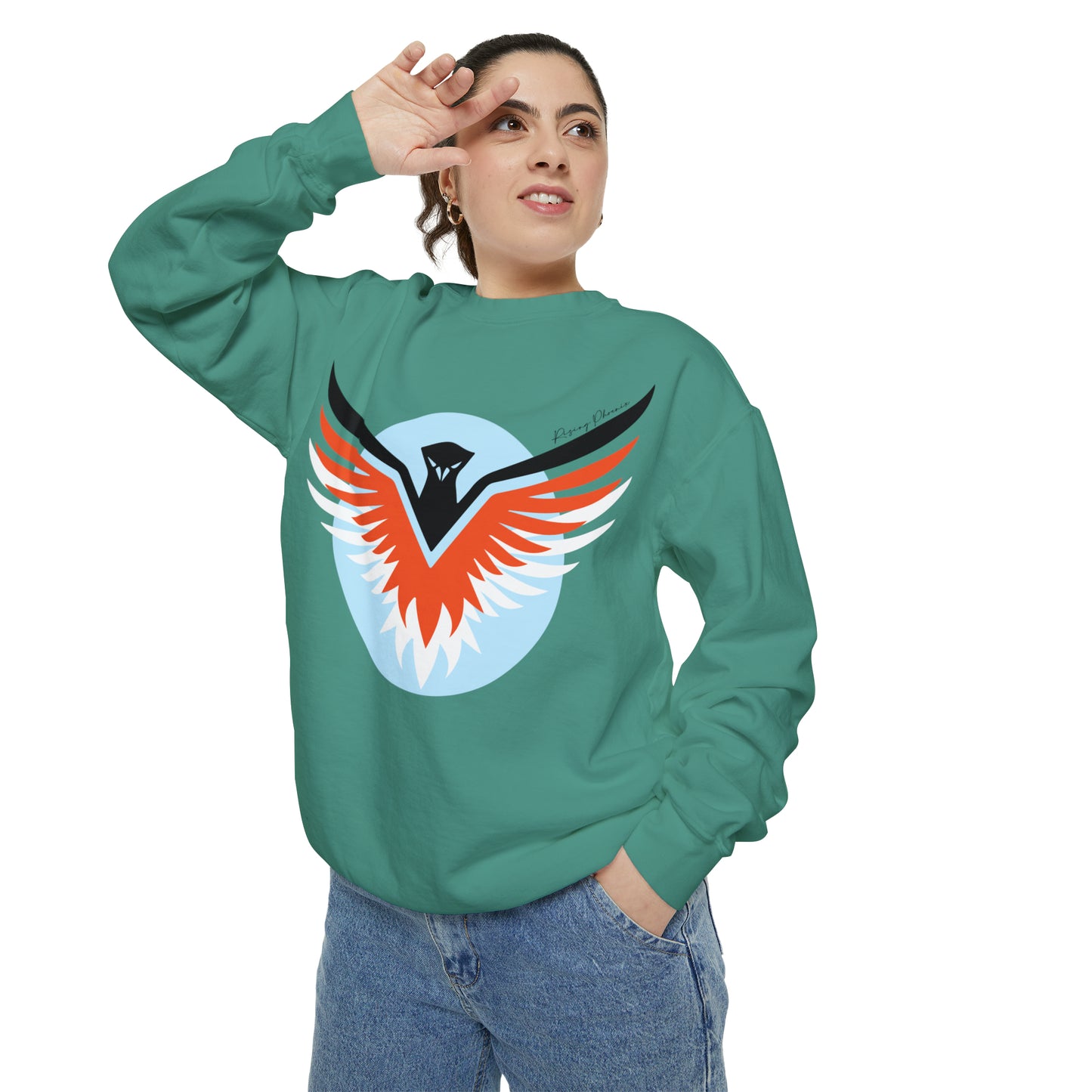 Rising Phoenix Unisex Garment-Dyed Sweatshirt