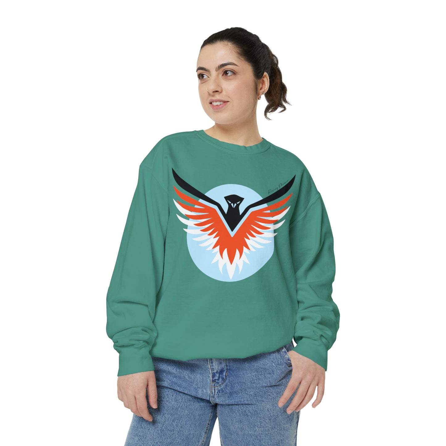 Rising Phoenix Unisex Garment-Dyed Sweatshirt