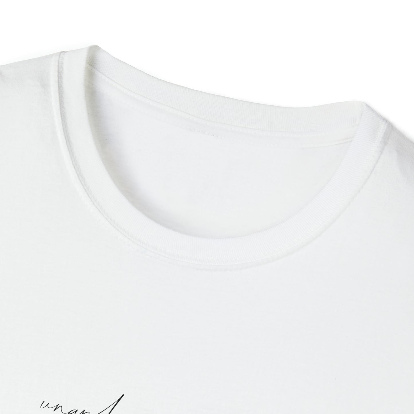 Unapologetically Authentic black Unisex Softstyle T-Shirt