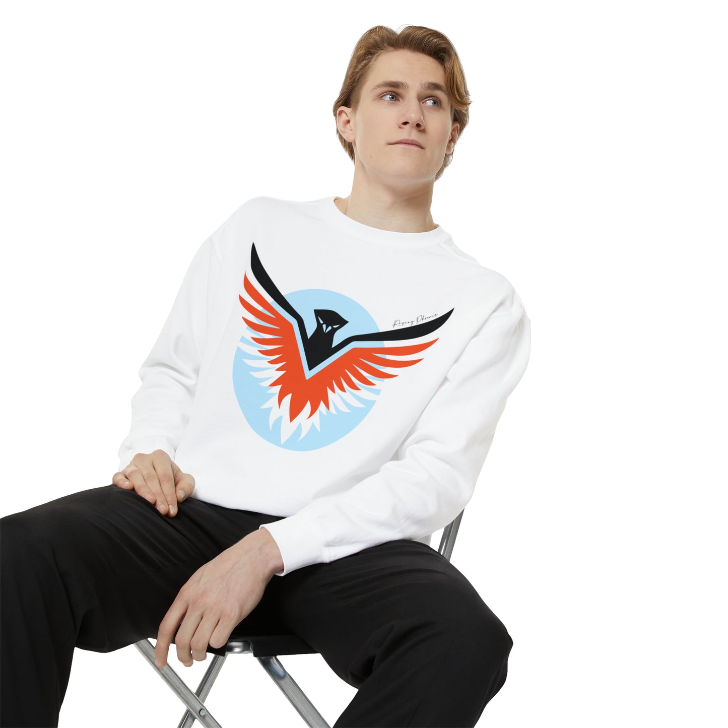 Rising Phoenix Unisex Garment-Dyed Sweatshirt