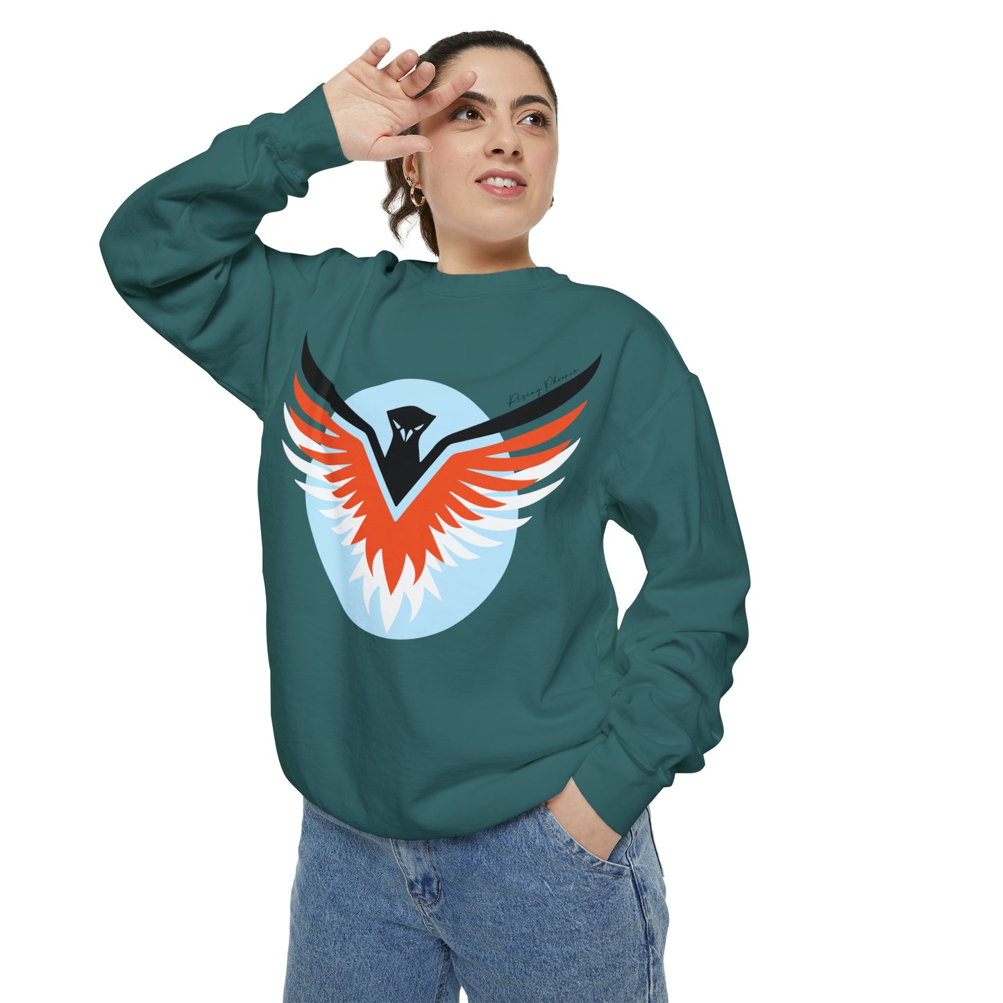 Rising Phoenix Unisex Garment-Dyed Sweatshirt