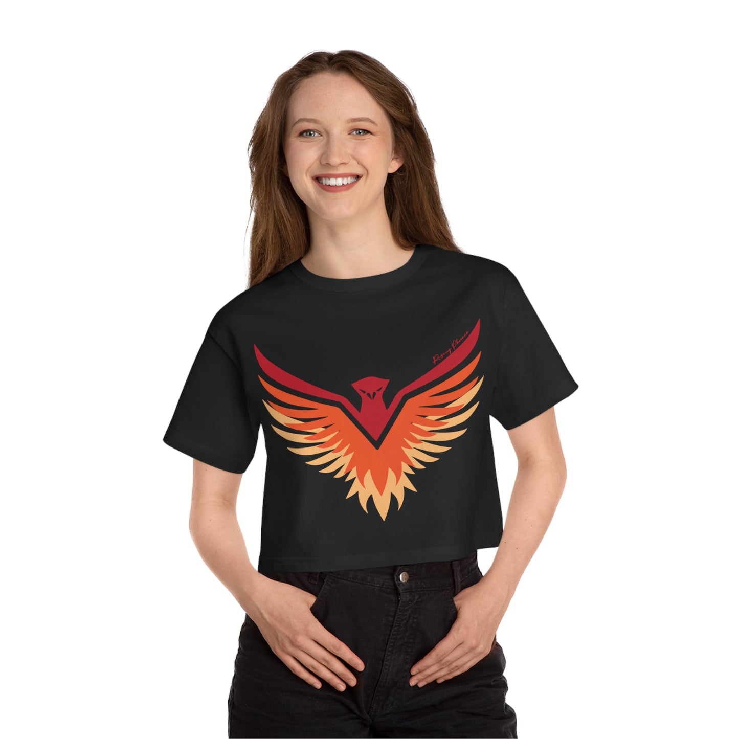 Rising of the Phoenix Champion Women's Heritage Cropped T-Shirt