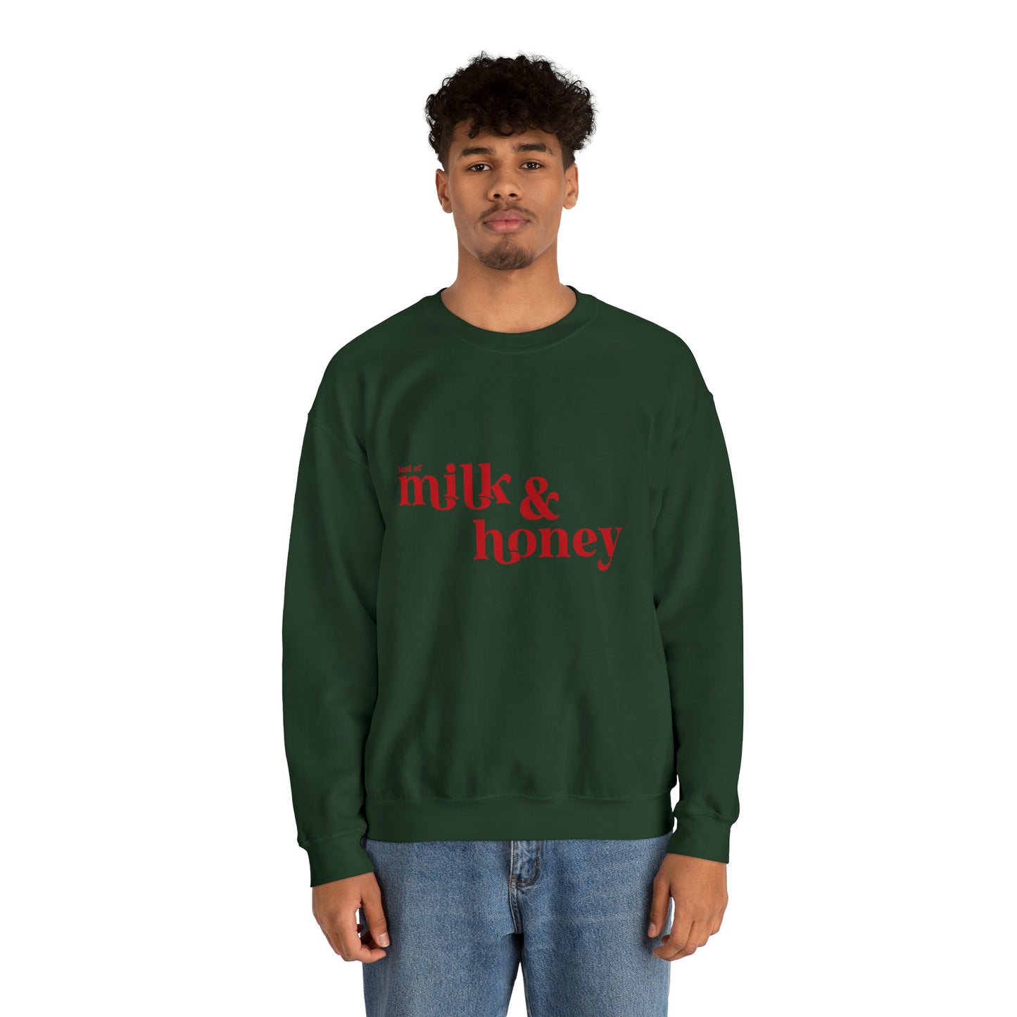 Milk and Honey Unisex Heavy Blend™ Crewneck Sweatshirt