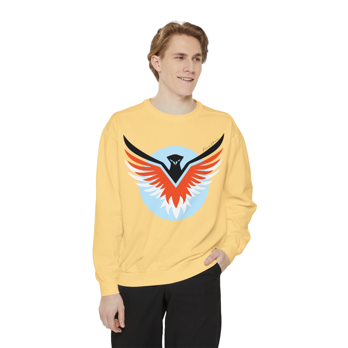 Rising Phoenix Unisex Garment-Dyed Sweatshirt