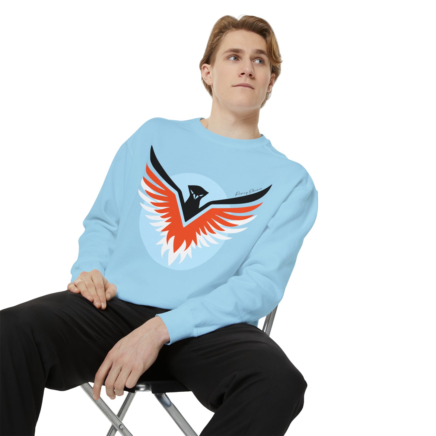 Rising Phoenix Unisex Garment-Dyed Sweatshirt
