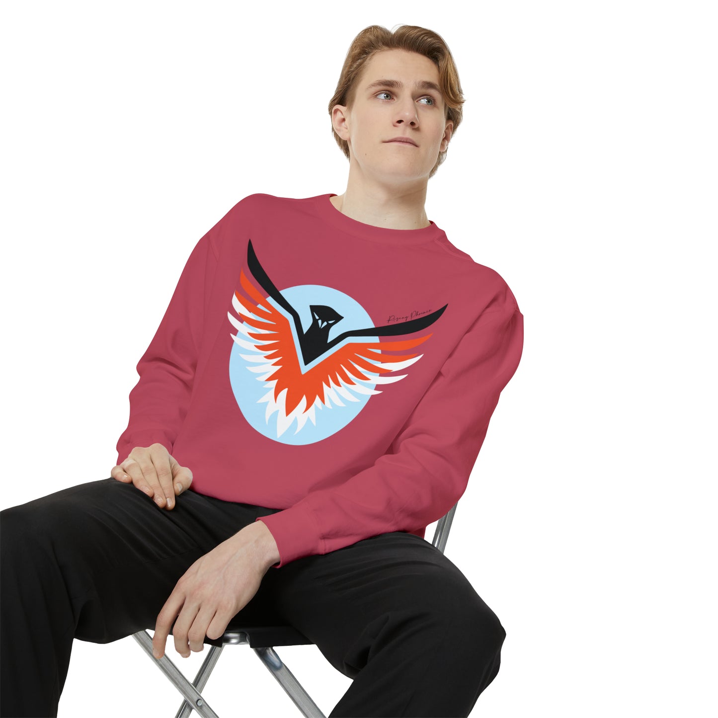 Rising Phoenix Unisex Garment-Dyed Sweatshirt