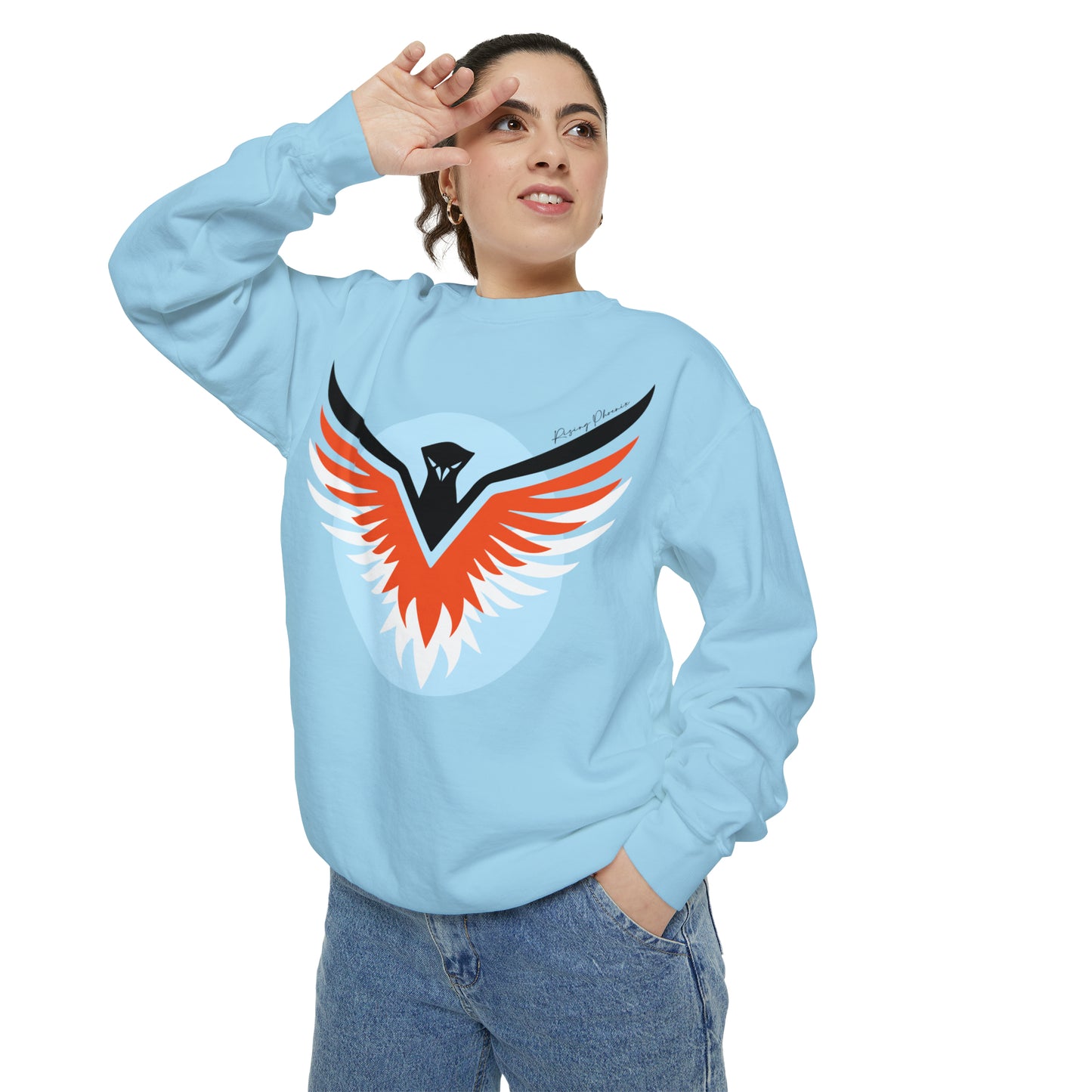 Rising Phoenix Unisex Garment-Dyed Sweatshirt